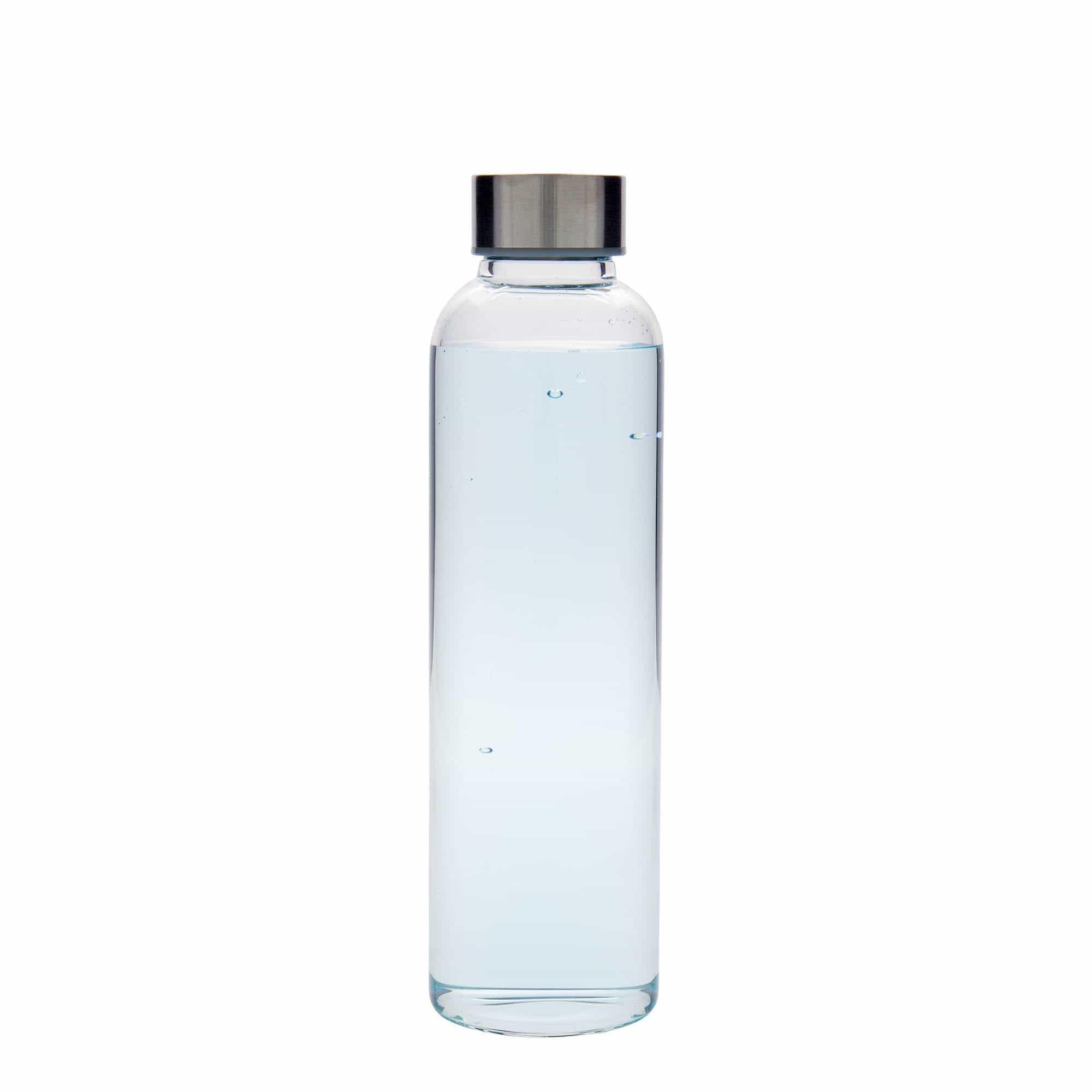 Botella de agua 'Perseus' de 500 ml, vidrio, boca: tapón de rosca