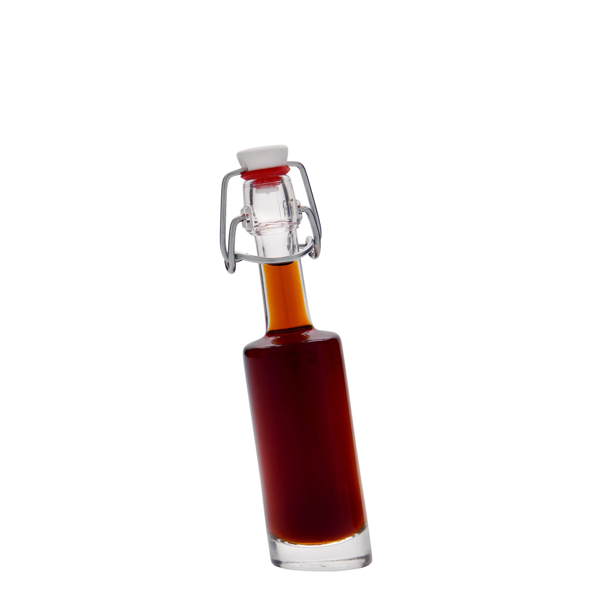 Botella de cristal de 40 ml 'Bounty', boca: cierre de palanca Botella de cristal de 40 ml 'Bounty', boca: cierre de palanca