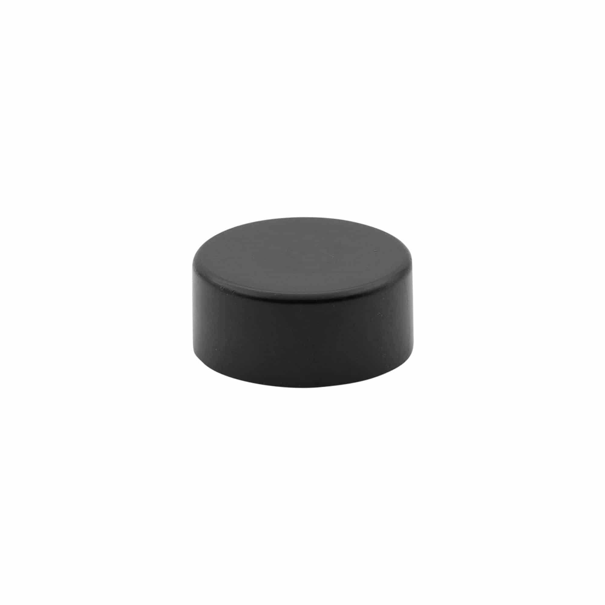 Tapa roscada, plástico ABS, negro, para boquilla: GPI 28/400