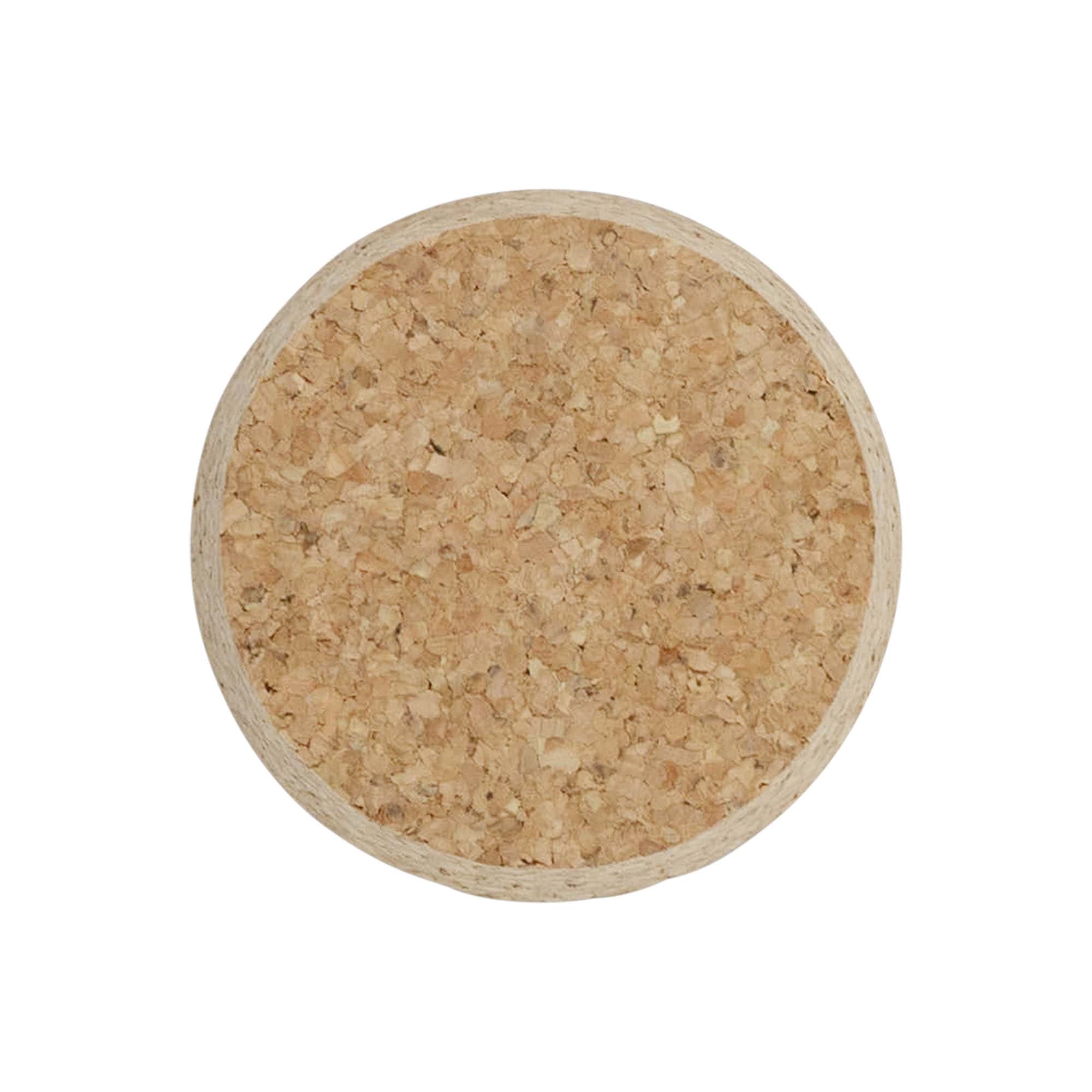 Tapón cónico 54-60 x 27, corcho prensado, beige, para boca: corcho