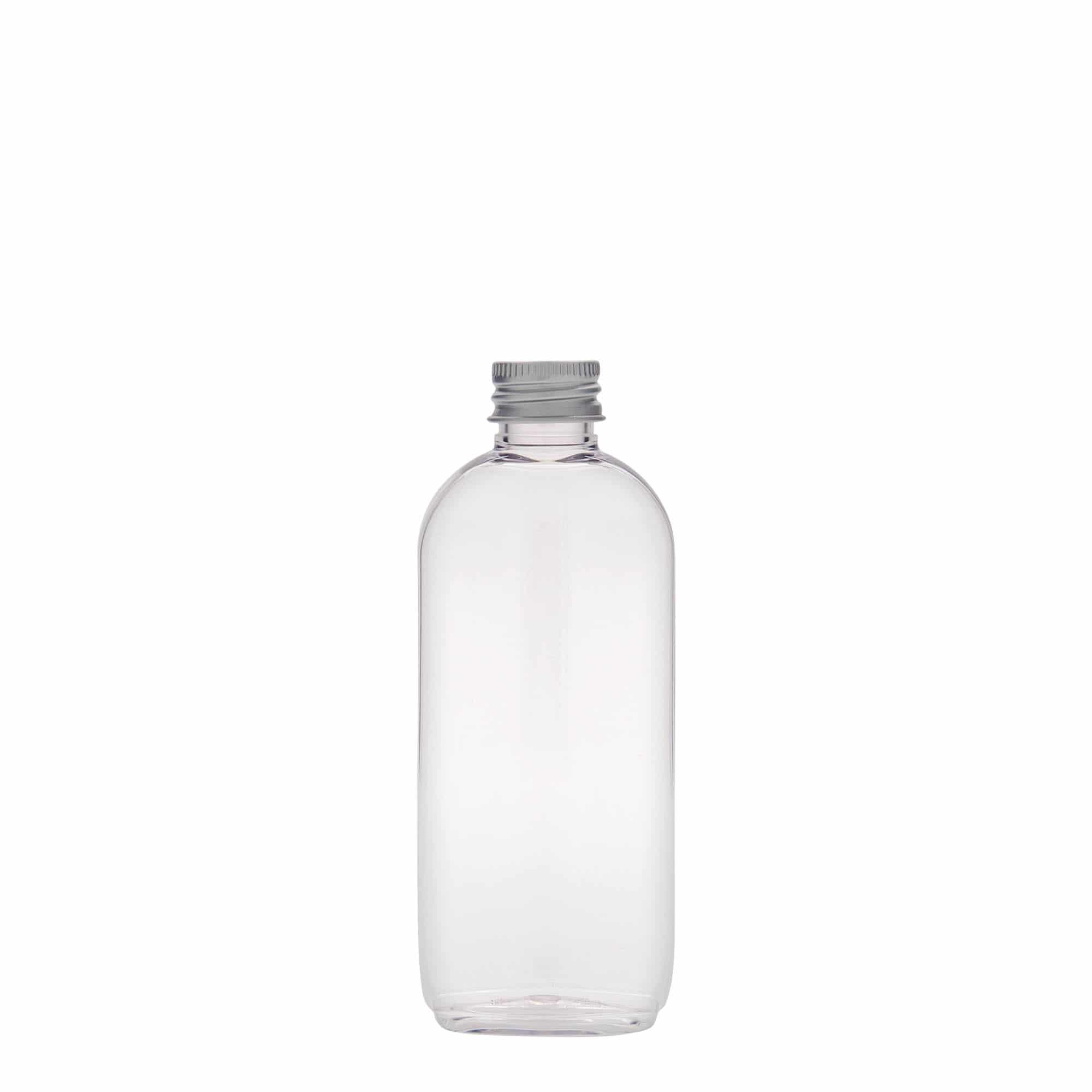 Botella de PET 'Iris' de 100 ml, ovalada, plástico, boca: GPI 20/410