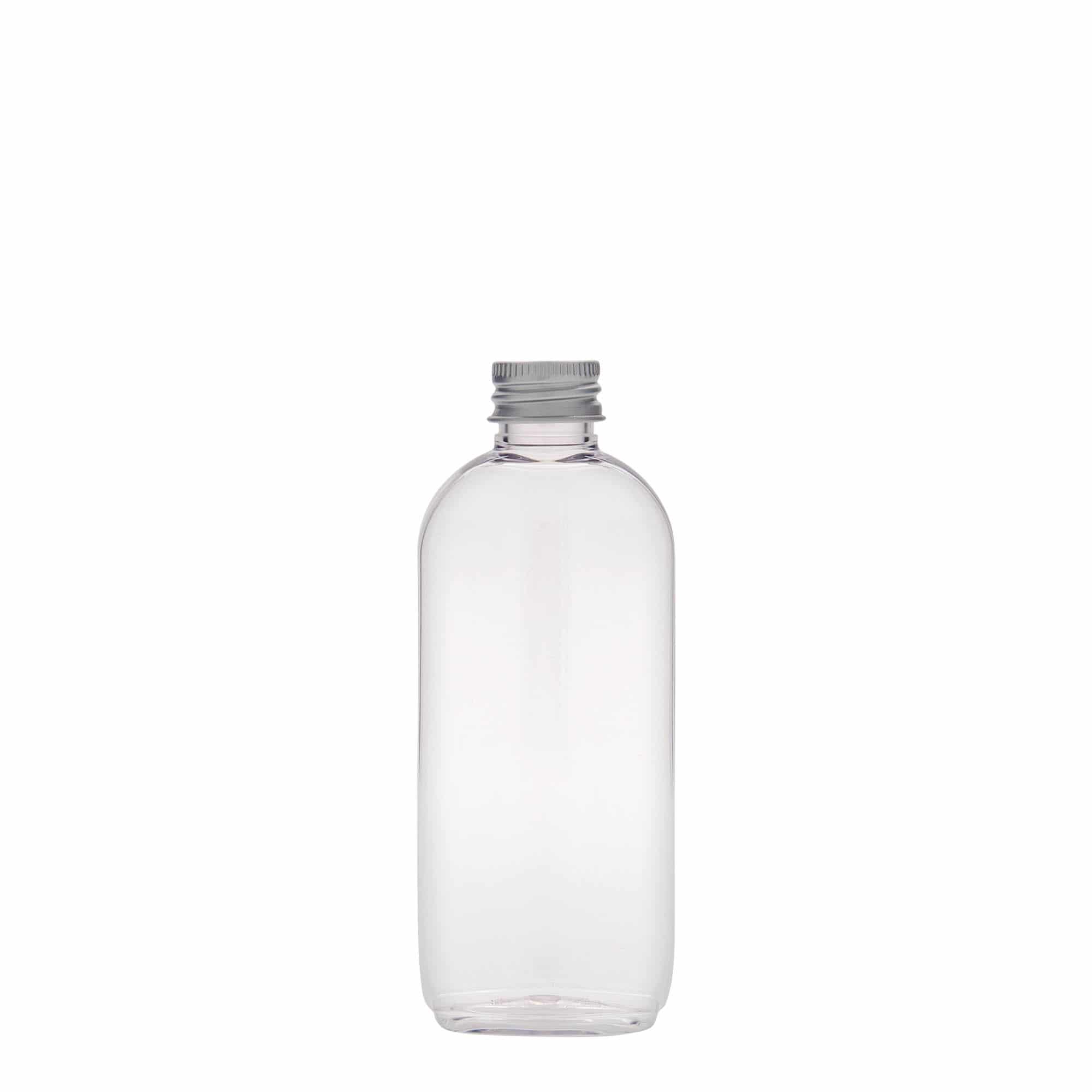 Botella de PET 'Iris' de 100 ml, ovalada, plástico, boca: 20/410