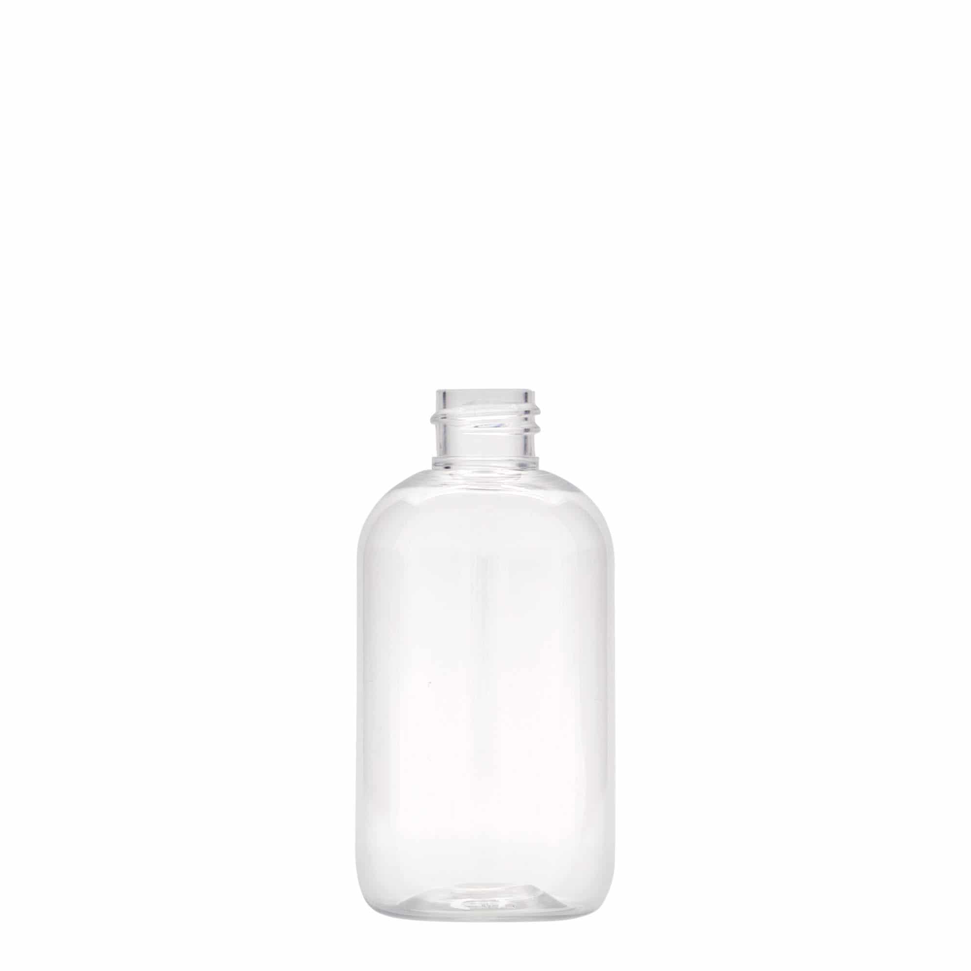 Botella de PET 'Boston' de 100 ml, plástico, boca: GPI 20/410