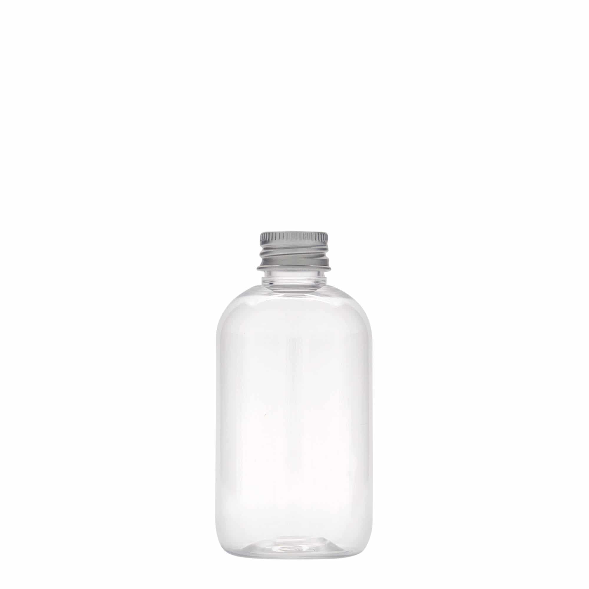 Botella de PET 'Boston' de 100 ml, plástico, boca: GPI 20/410