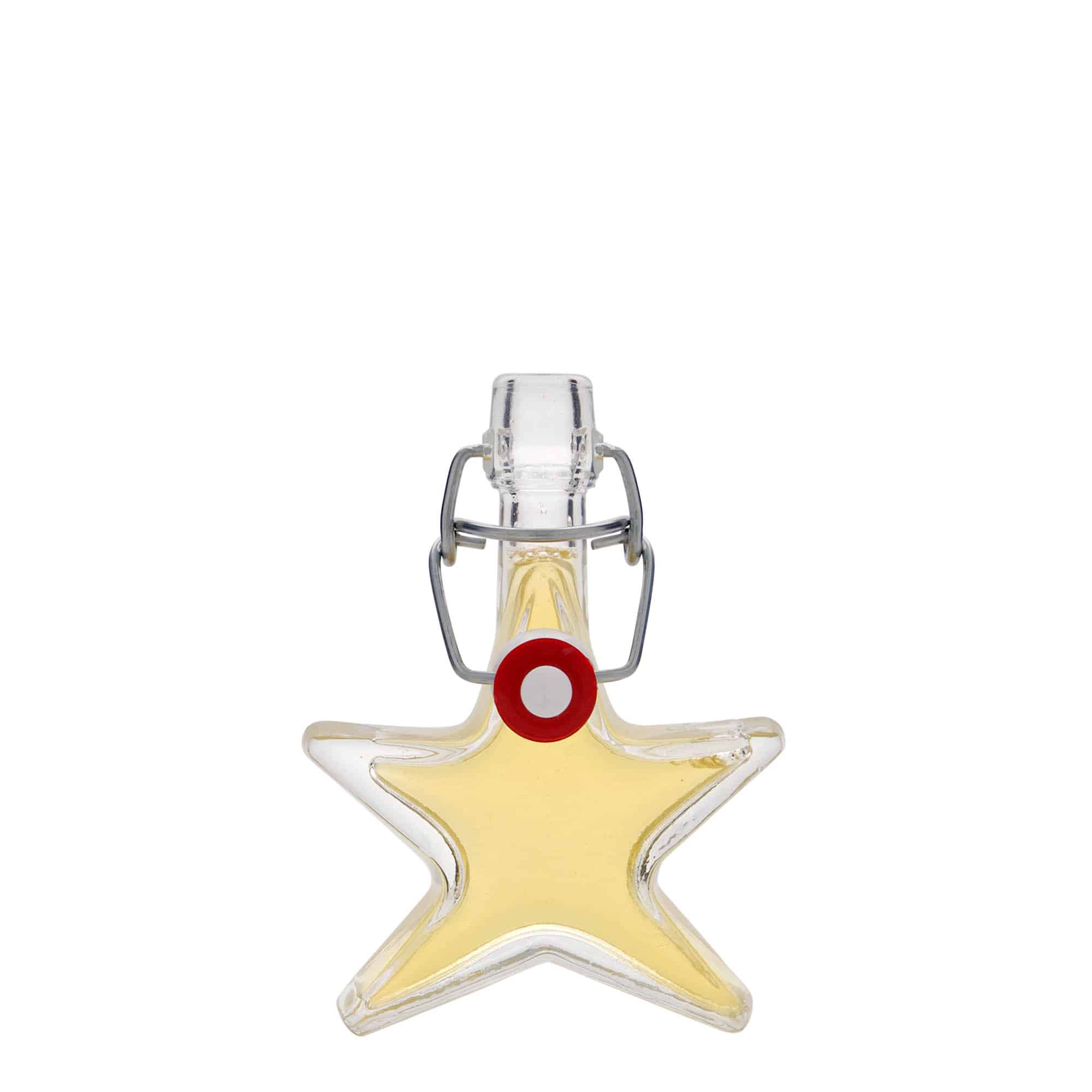 Botella de vidrio 'Estrella' de 40 ml, boca: tapón mecánico