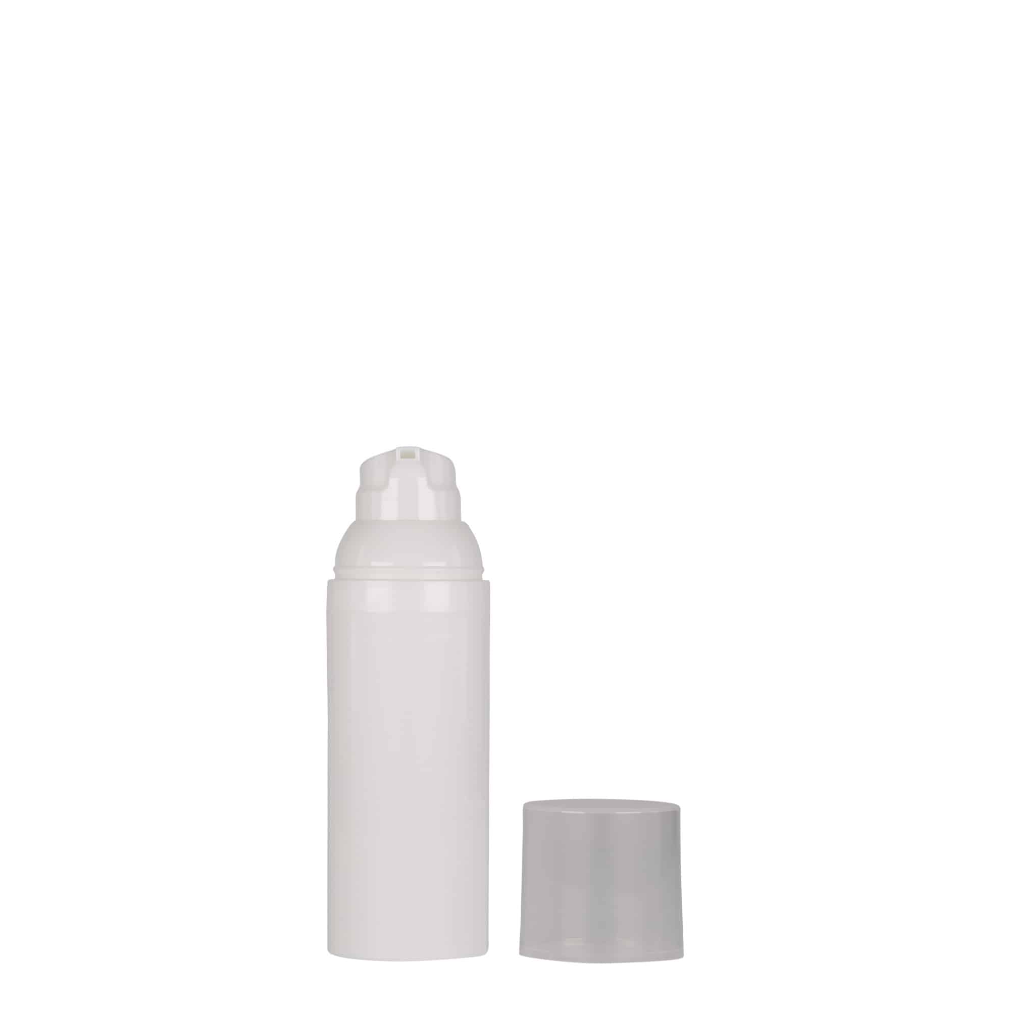 Dispensador Airless de 50 ml 'Mezzo', plástico PP, blanco Dispensador Airless de 50 ml 'Mezzo', plástico PP, blanco