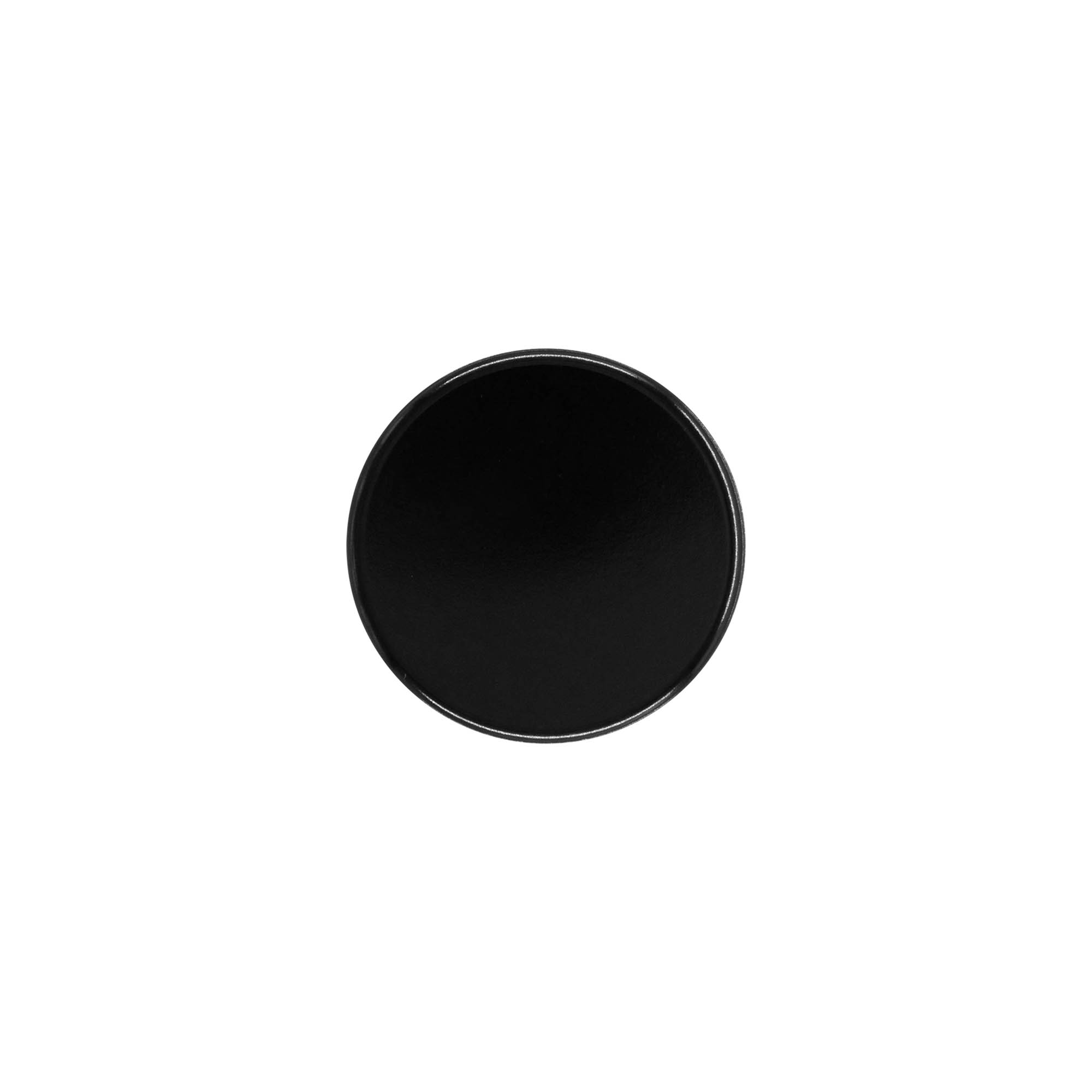 Tapón de rosca para 'Blue Edition' de 50 ml, plástico de HPM, negro