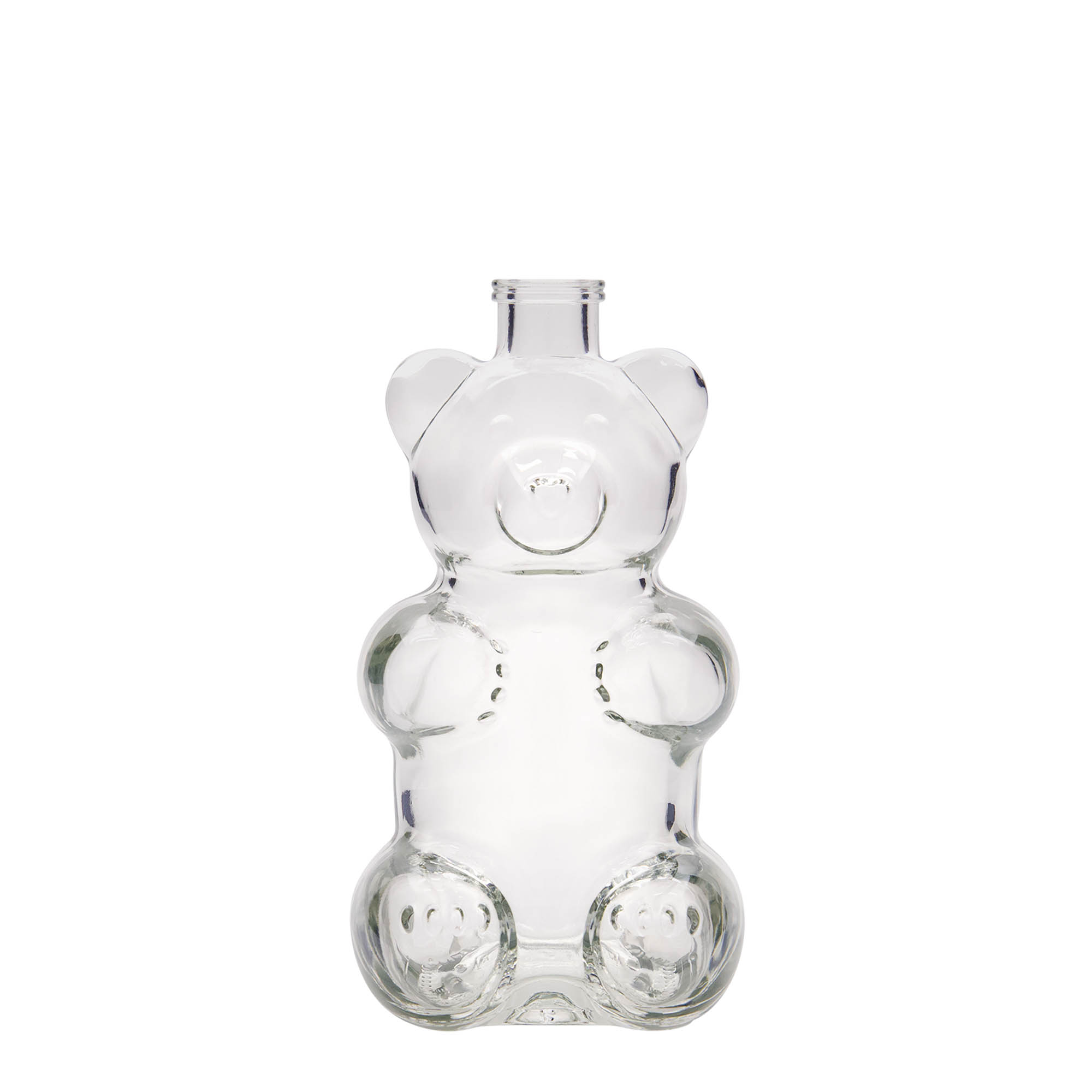Botella de vidrio de 350 ml «Oso», boca: corcho Botella de vidrio de 350 ml «Oso», boca: corcho