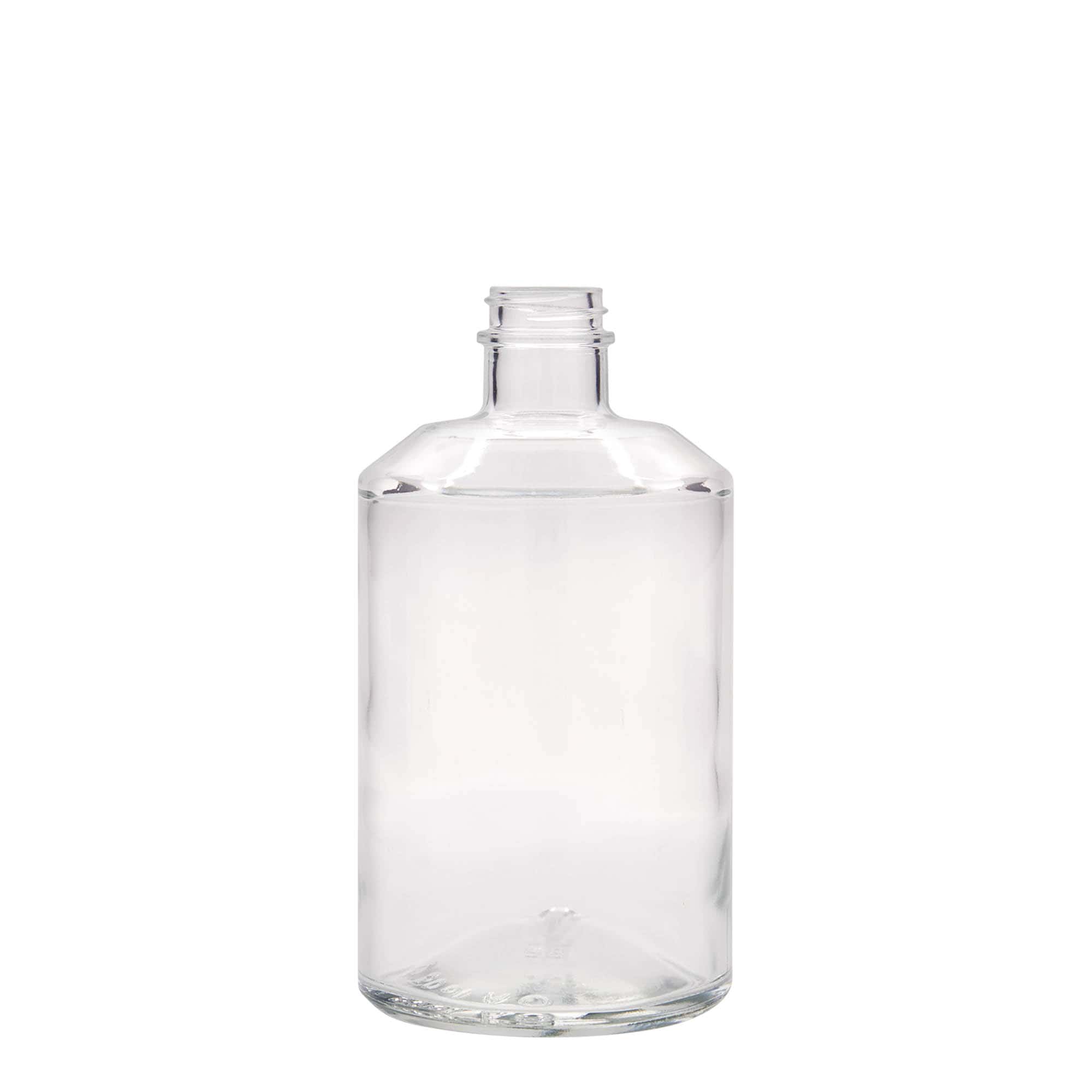Botella de vidrio 'Hella' de 500 ml, boca: GPI 28 Botella de vidrio 'Hella' de 500 ml, boca: GPI 28