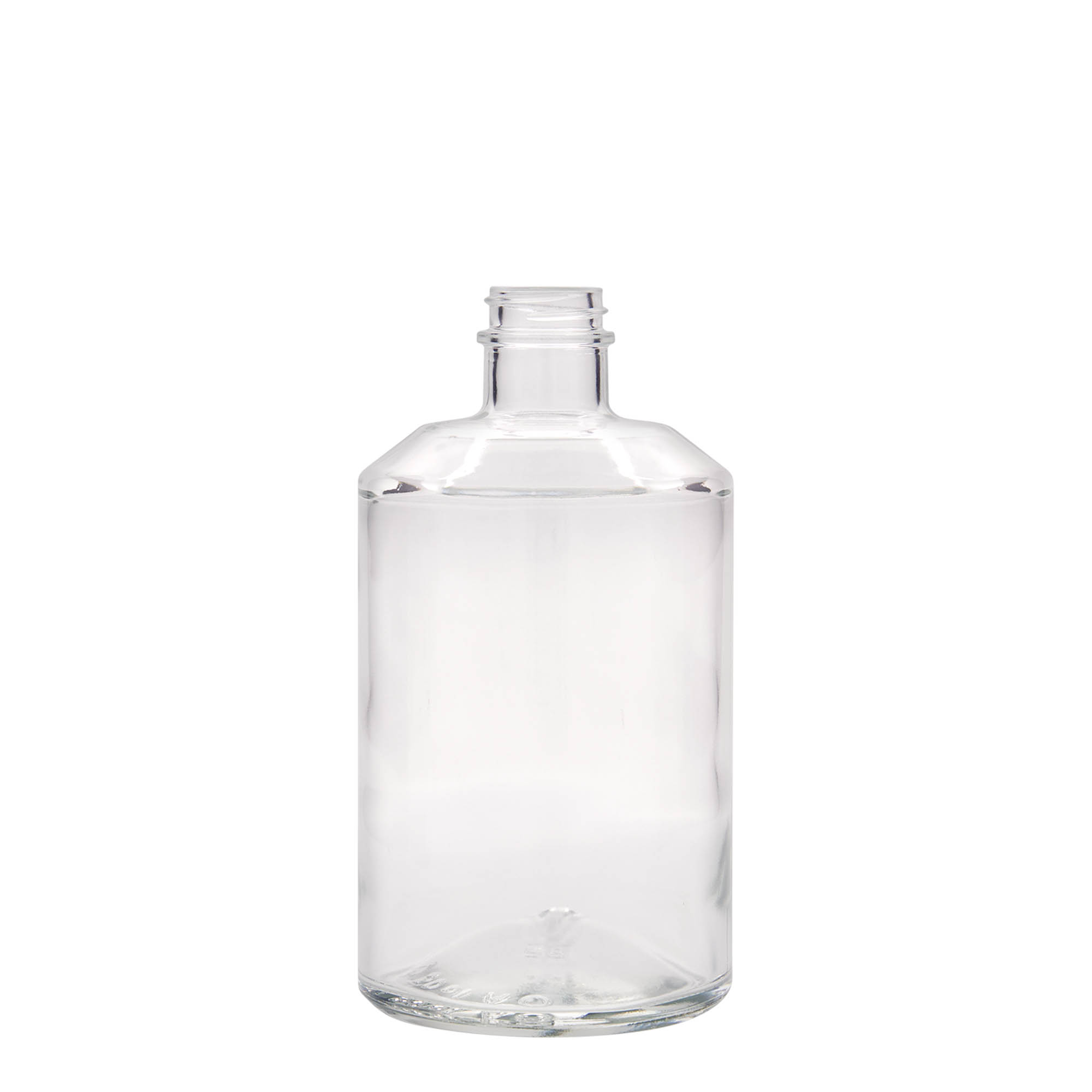 Botella de vidrio de 500 ml 'Hella', boca: GPI 28