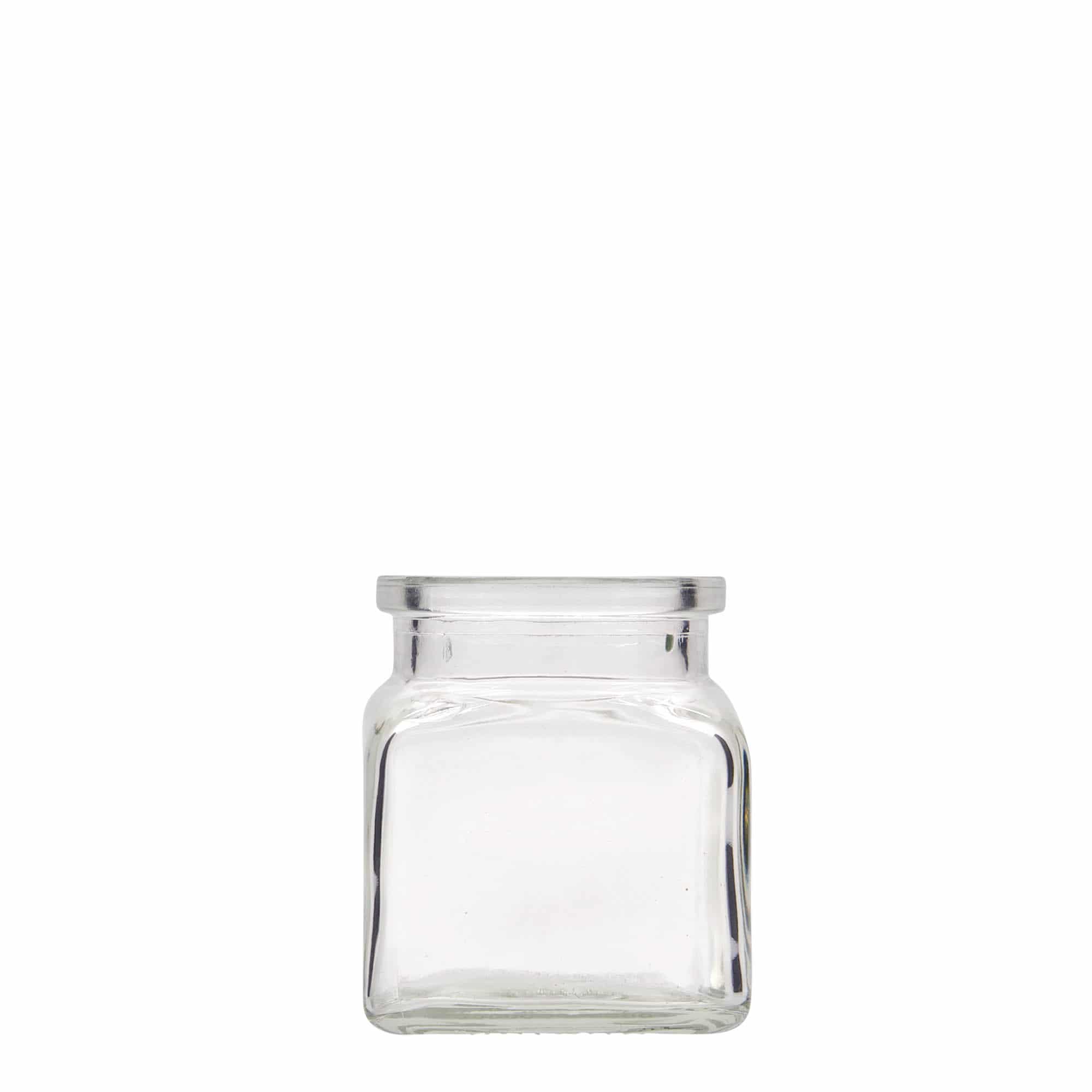 120 ml tarro de corcho, cuadrado, boca: corcho