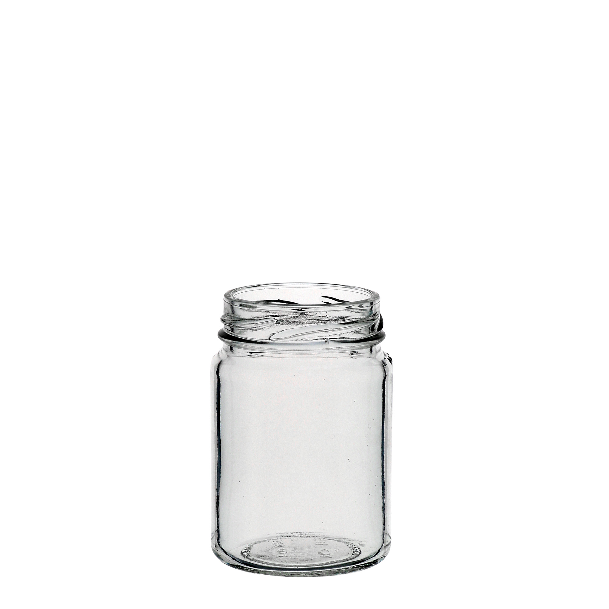 Vaso redondo alto de 106 ml, boca: Twist-off (TO 48)