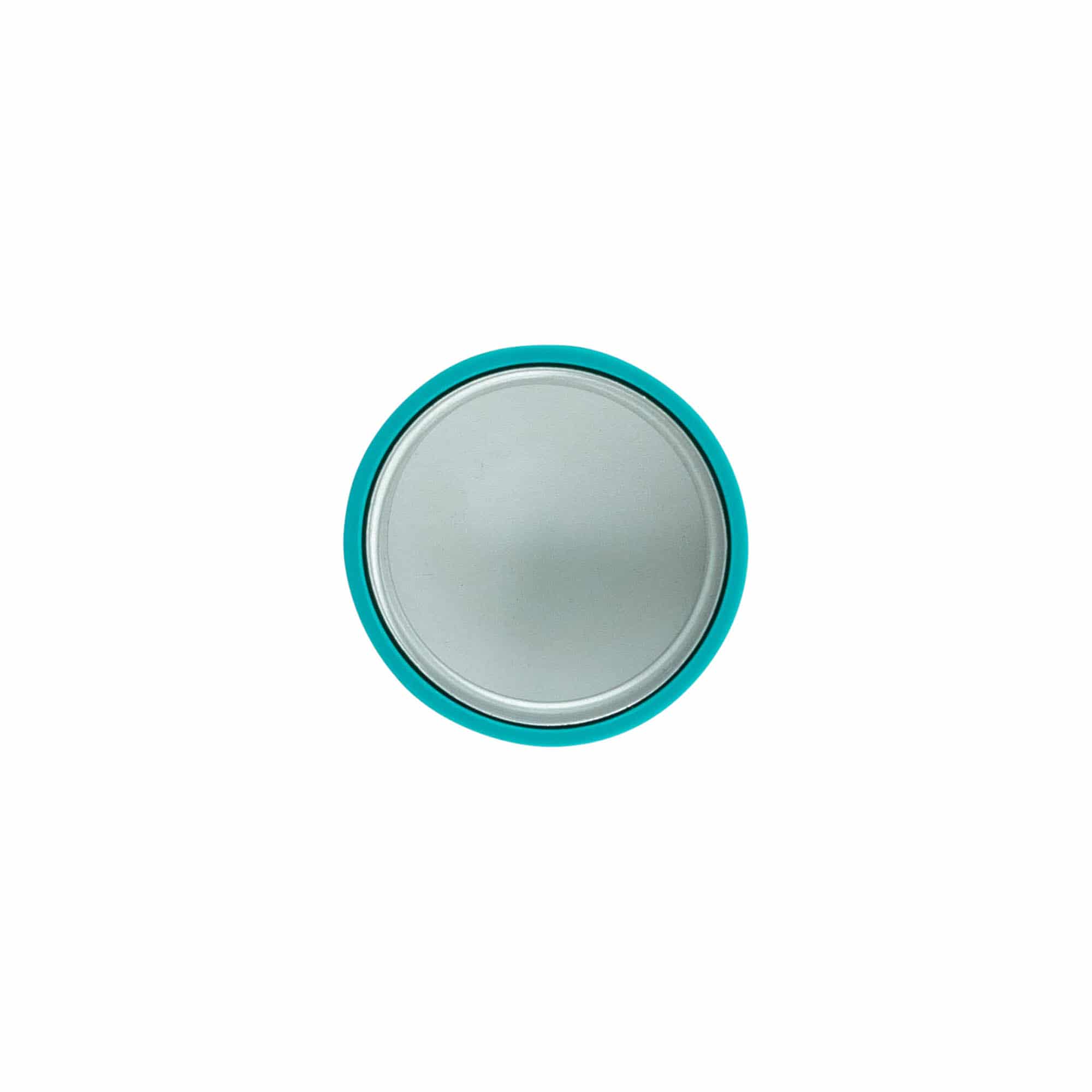 Tapón de rosca, ABS, turquesa, para boca: GPI 28/400