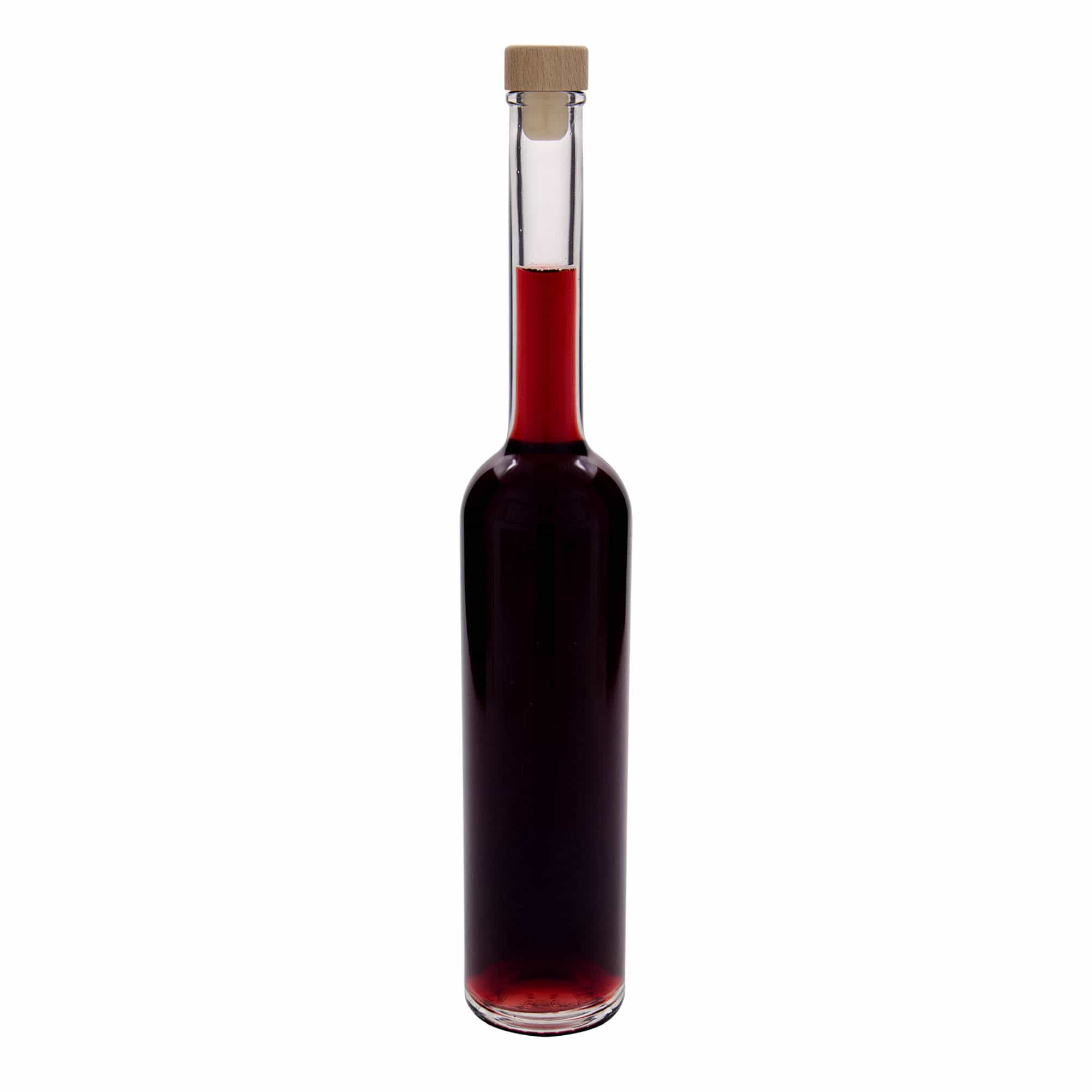 Botella de vidrio de 500 ml 'Platina', boca: corcho