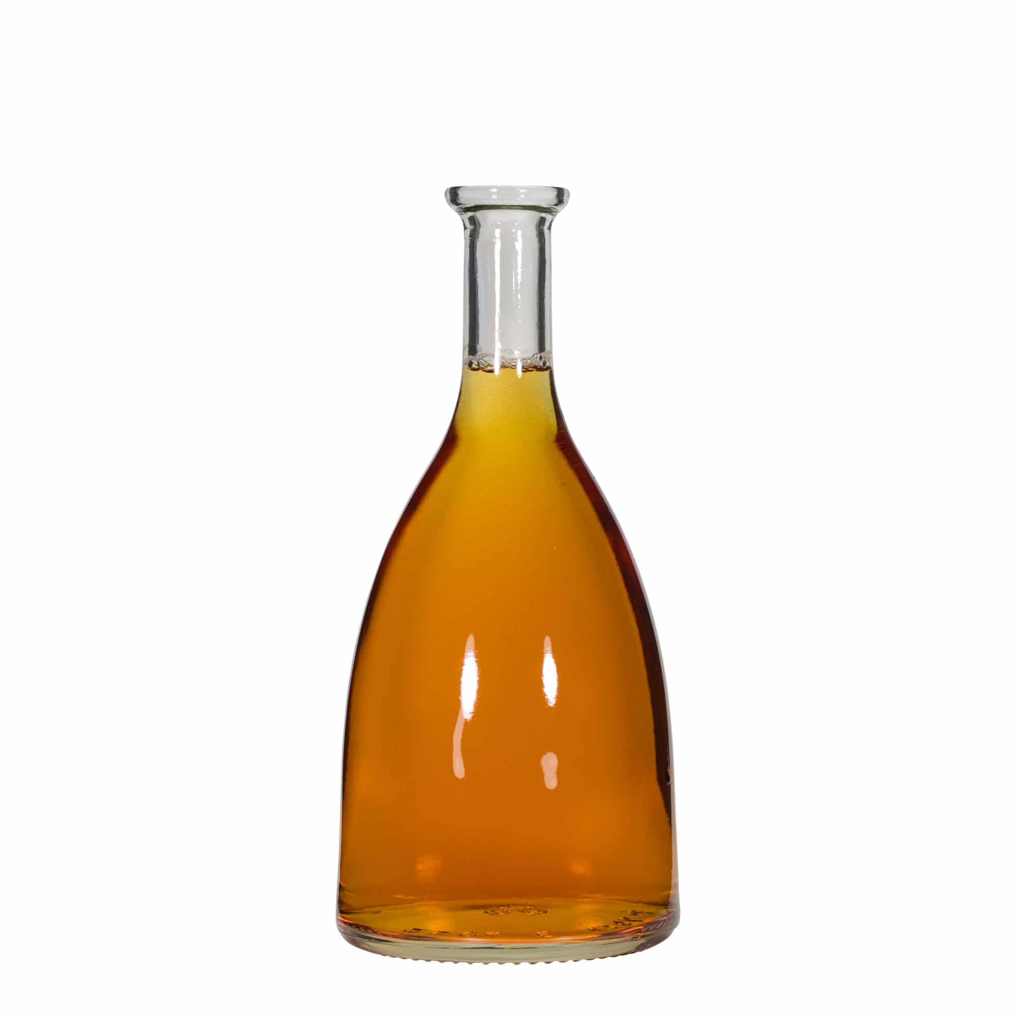 Botella de vidrio 'Viola' de 700 ml, boca: corcho