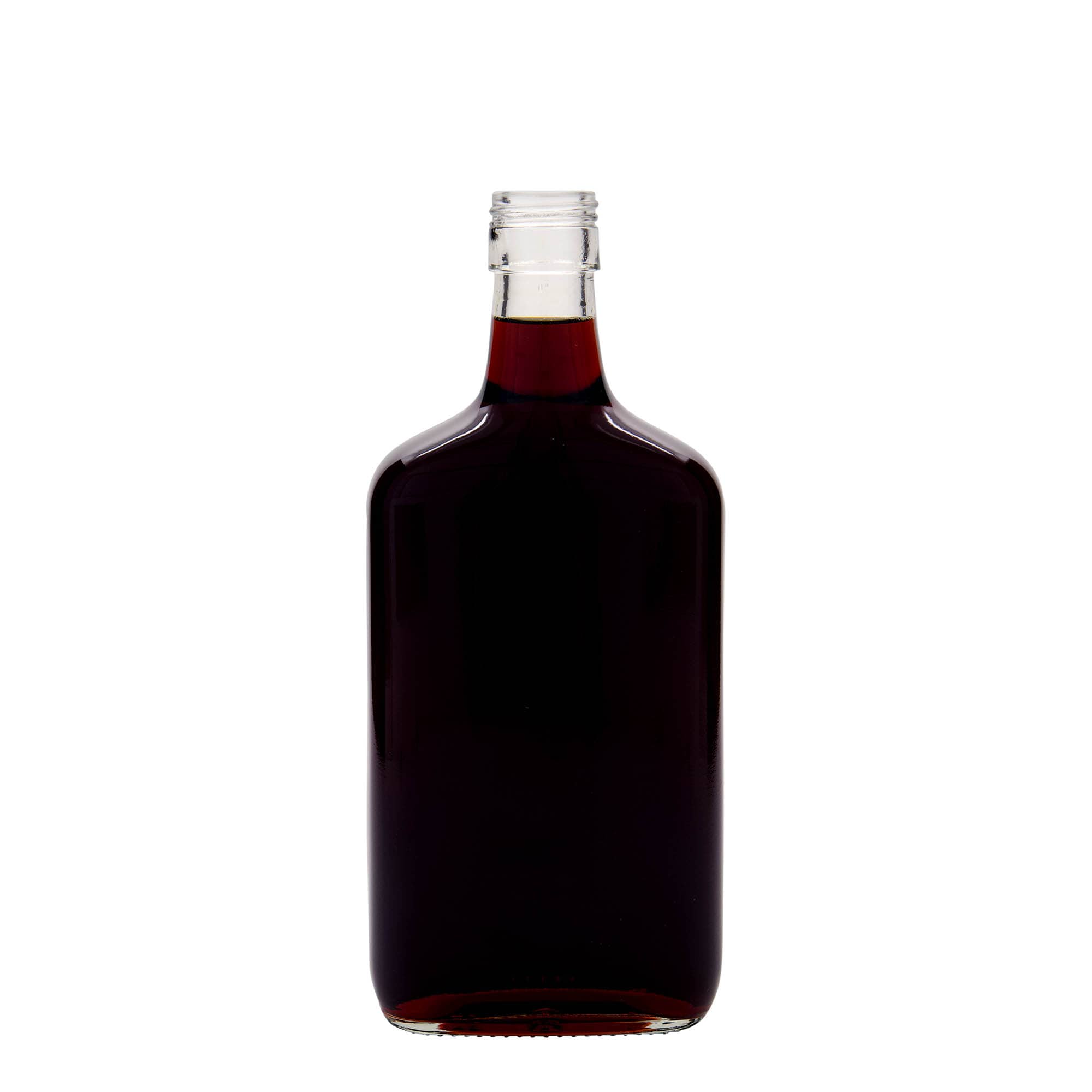 Botella de vidrio de 700 ml «Amaretto», rectangular, boca: PP 31,5
