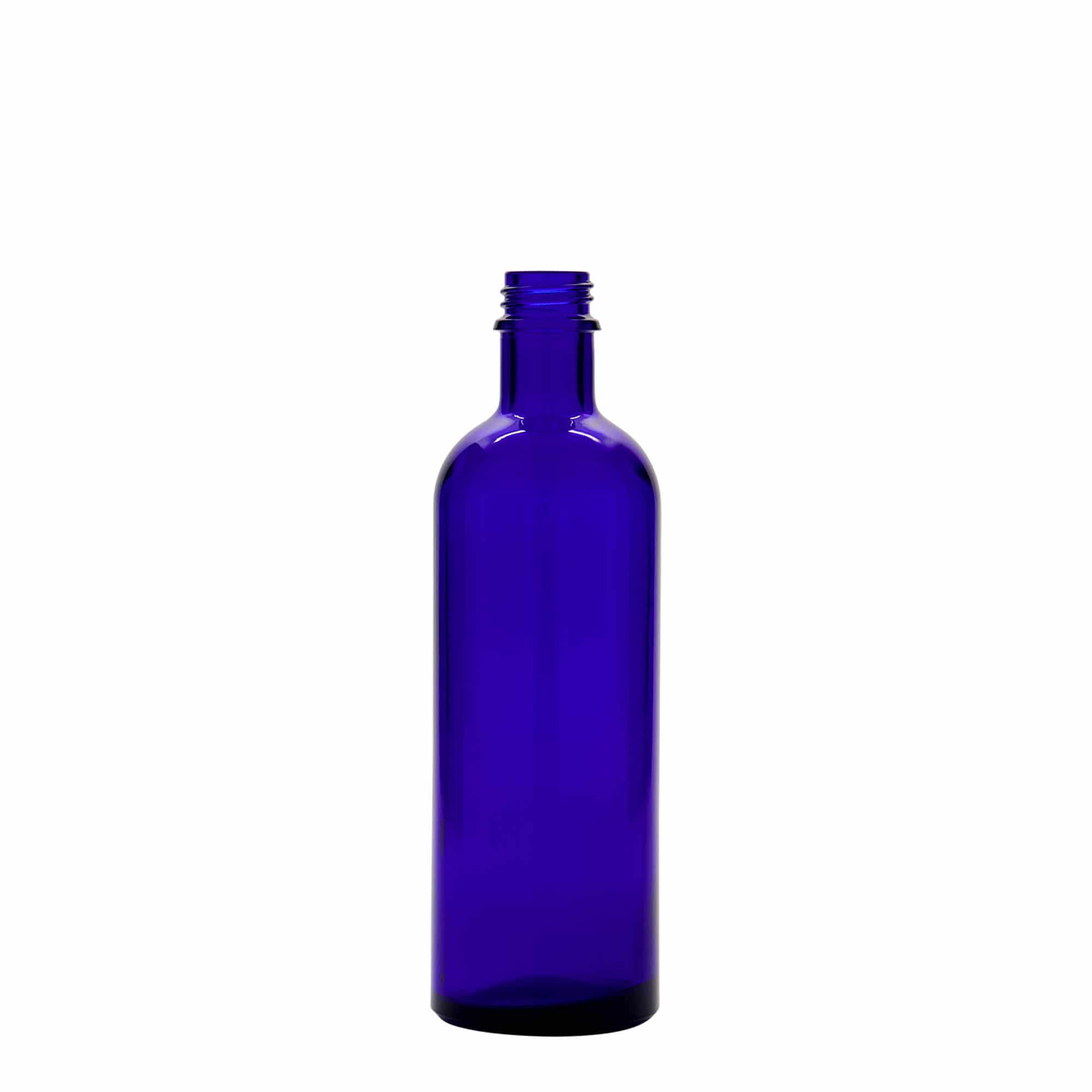 200 ml frasco medicinal, vidrio, azul real, boca: DIN 22 200 ml frasco medicinal, vidrio, azul real, boca: DIN 22