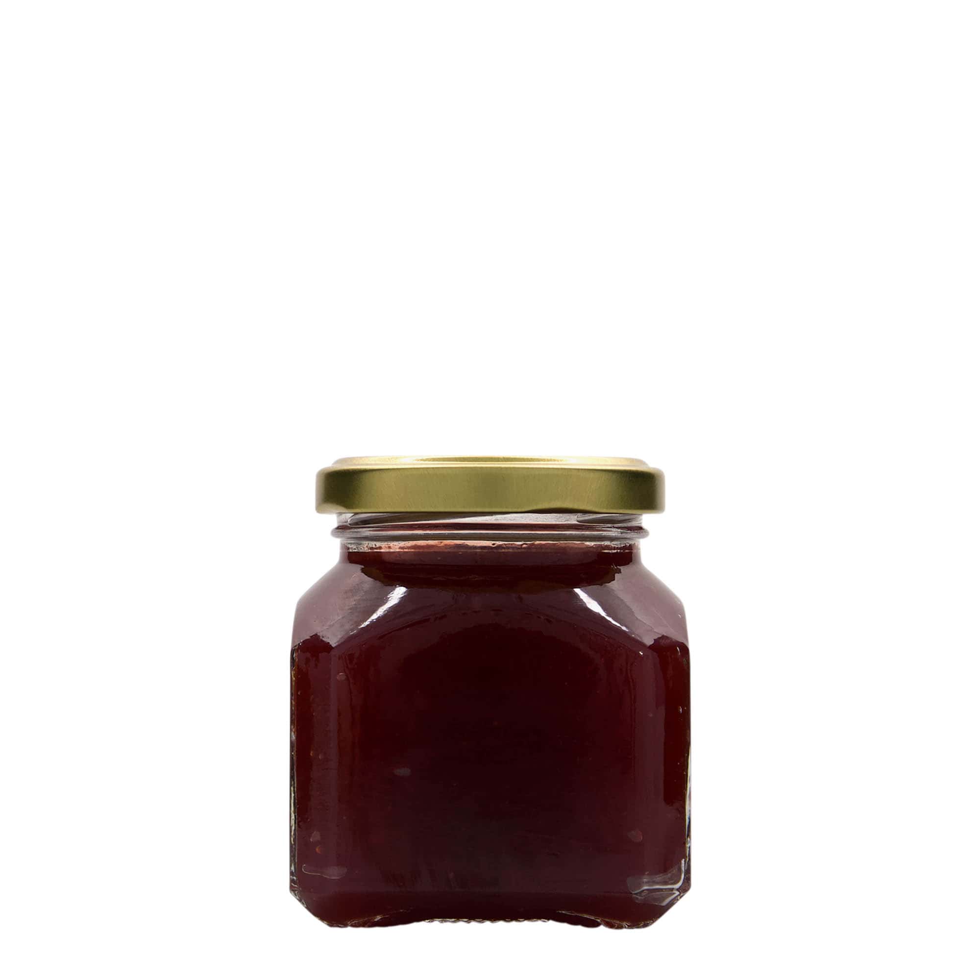 212 ml Frasco cuadrado 'Milán', boca: Twist-Off (TO 58)