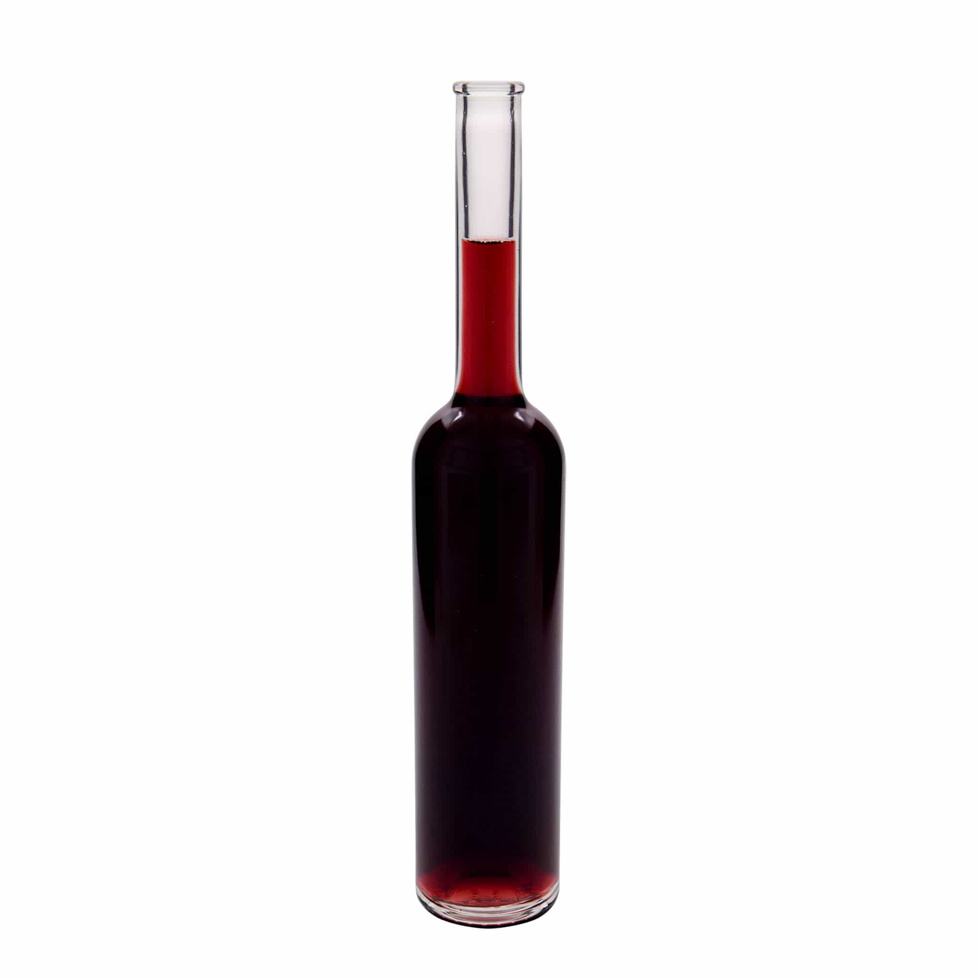 Botella de vidrio de 500 ml 'Platina', boca: corcho