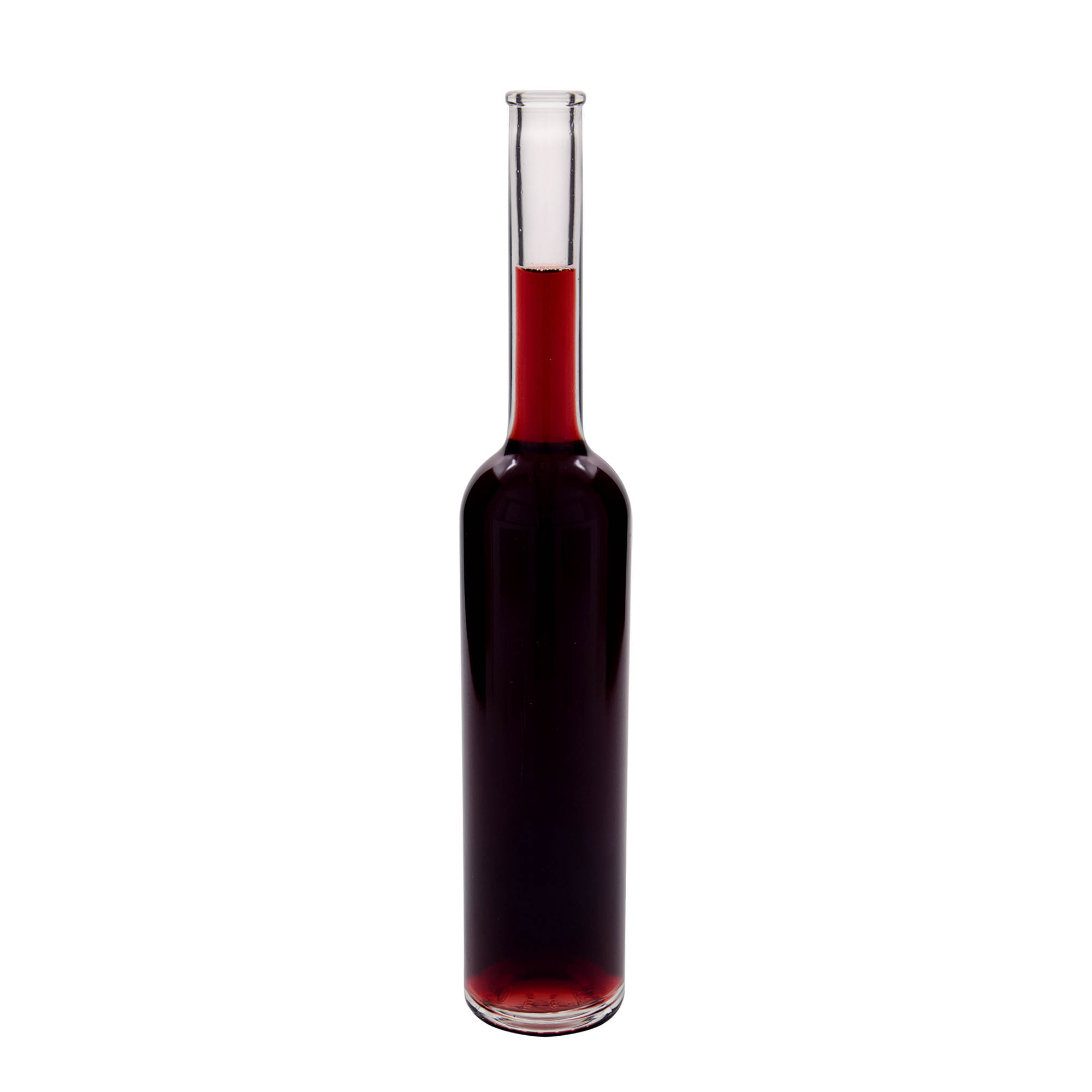 Botella de vidrio de 500 ml 'Platina', boca: corcho