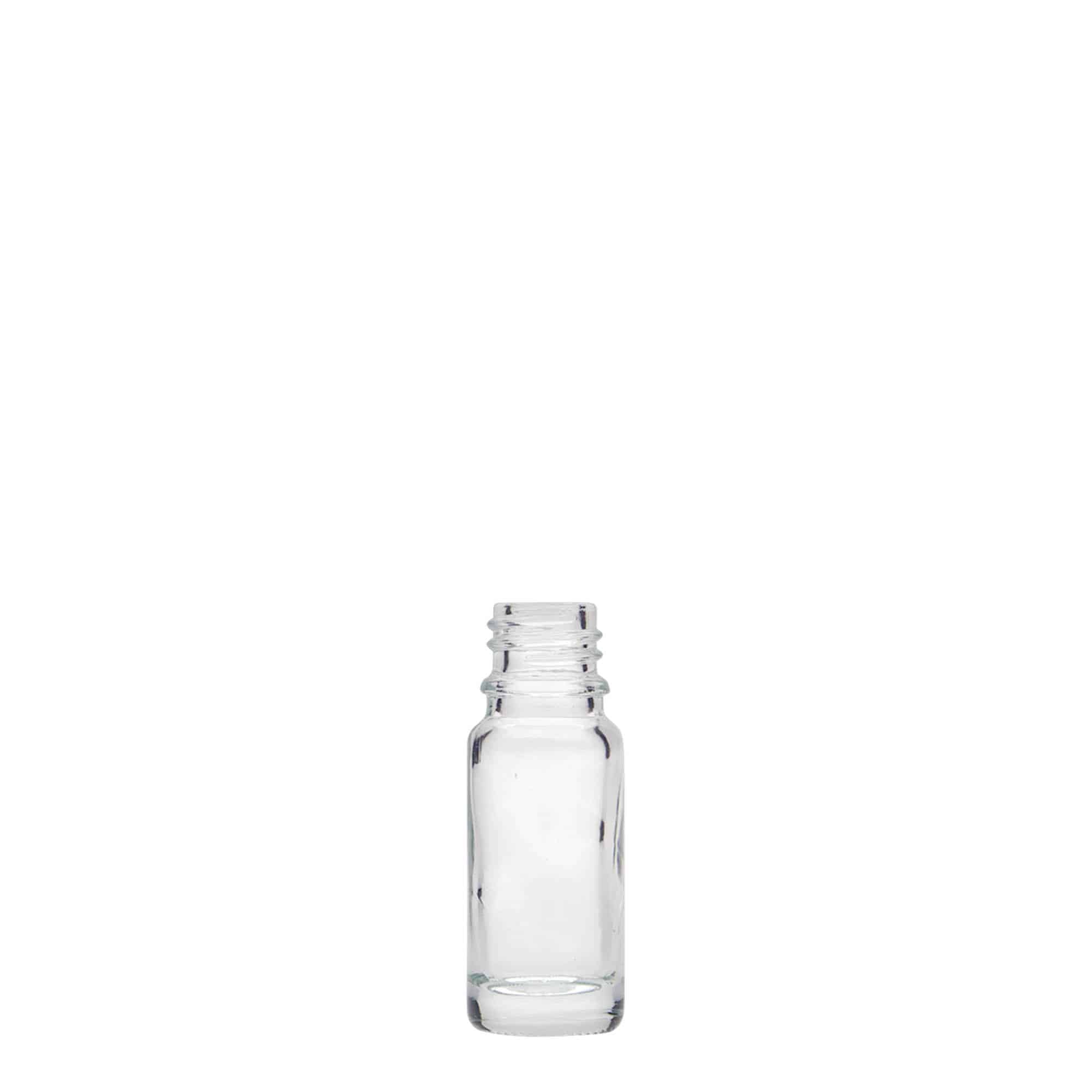 Frasco de medicamentos de 10 ml, vidrio, boca: DIN 18 Frasco de medicamentos de 10 ml, vidrio, boca: DIN 18