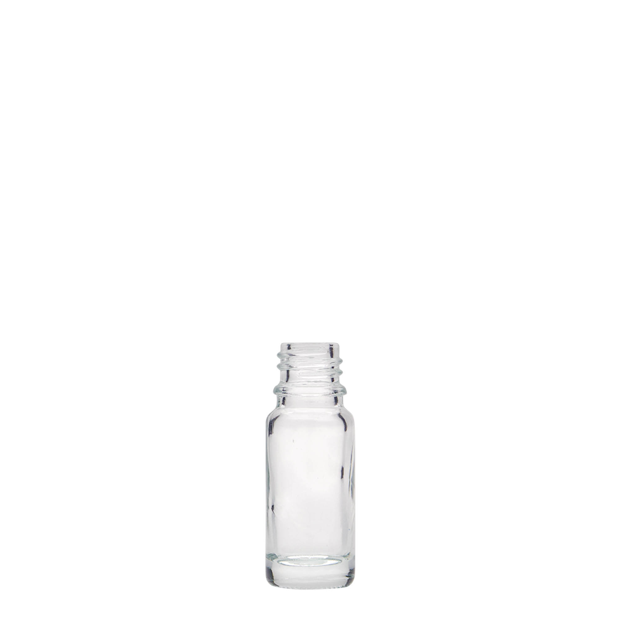 10 ml frasco medicinal, vidrio, boca: DIN 18