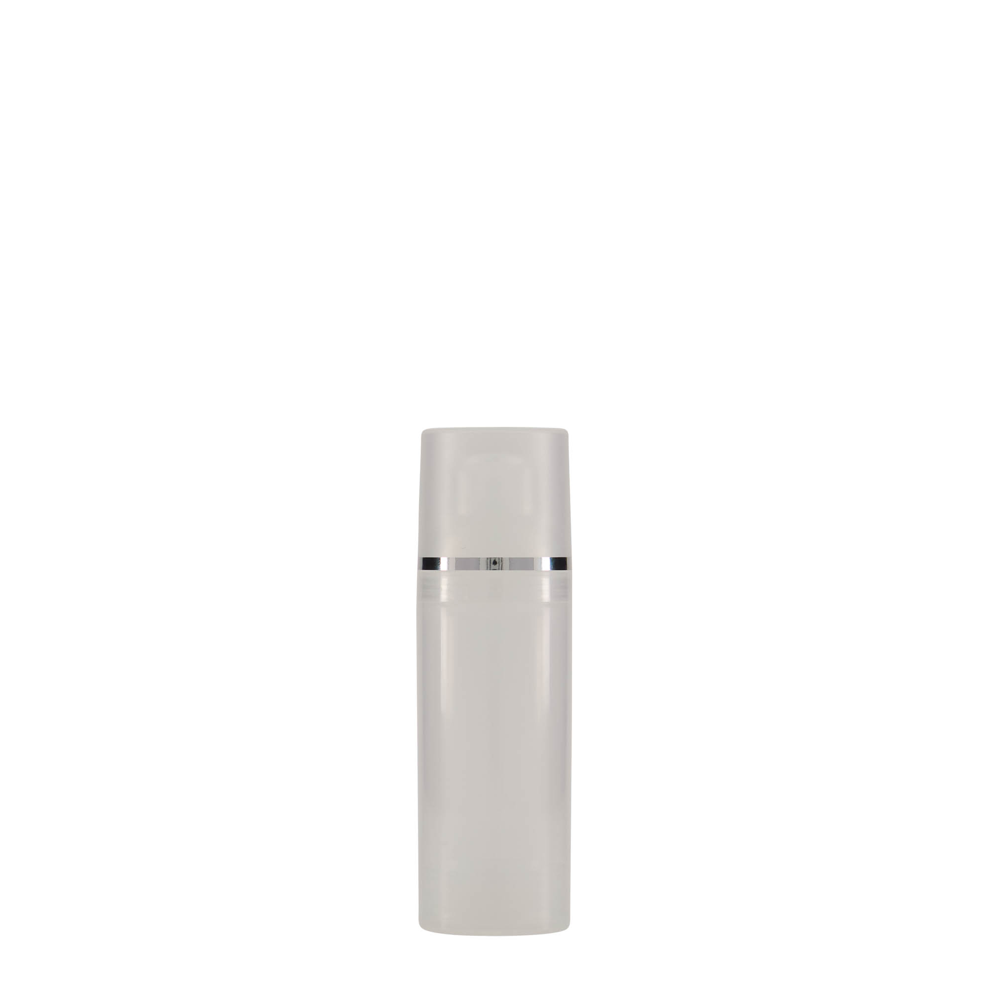Dispensador Airless de 50 ml 'Mezzo', plástico PP, natural