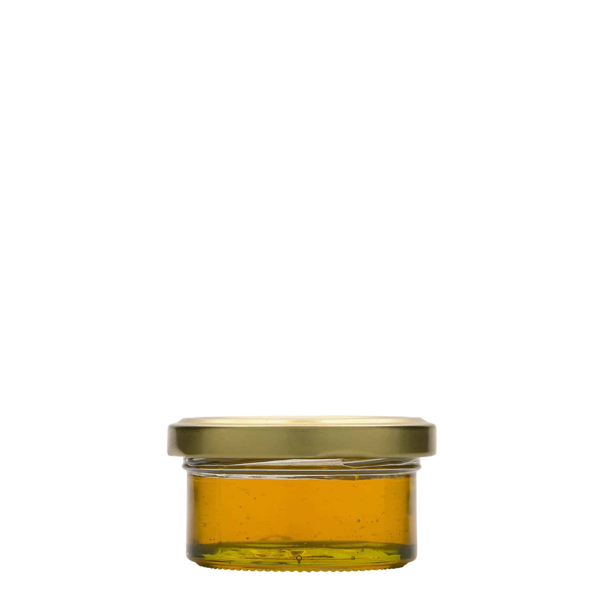 70 ml frasco bajo con borde, boca: Twist-off (TO 66)