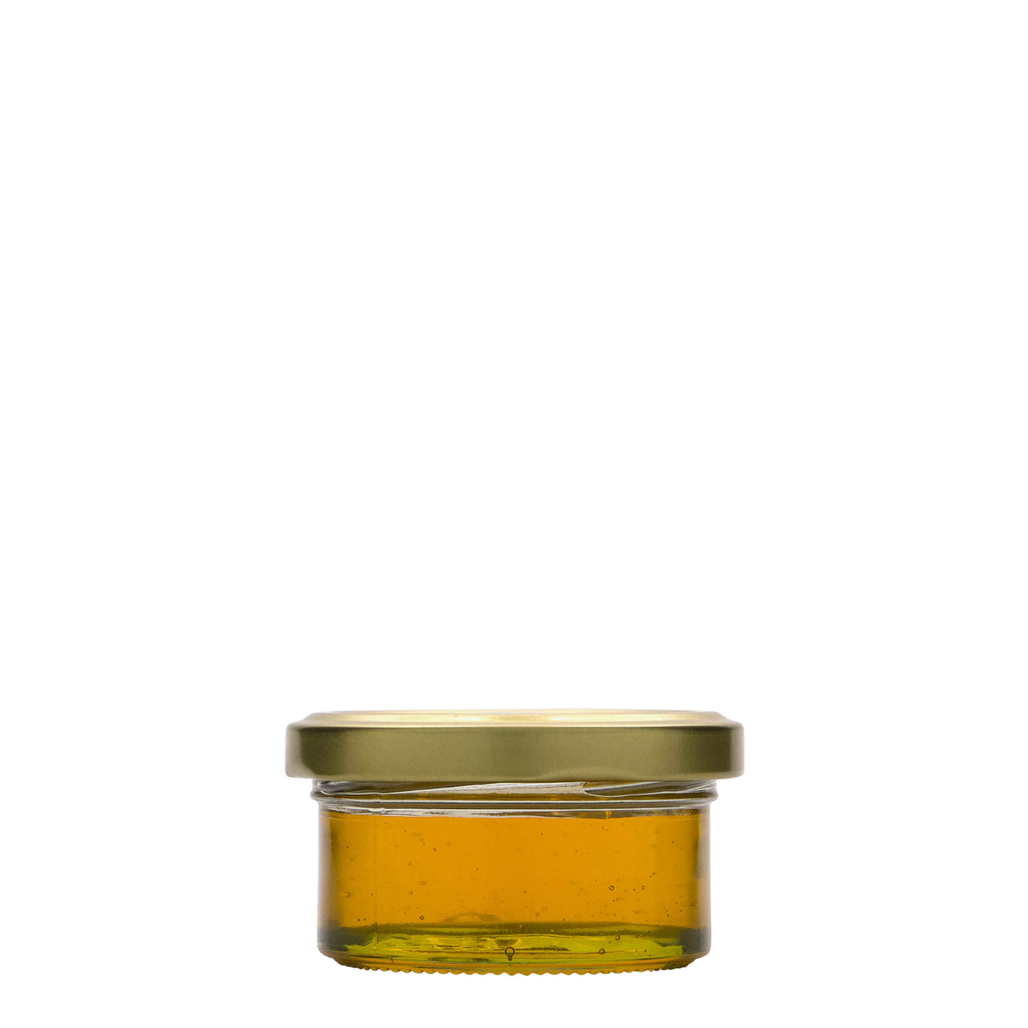 70 ml frasco bajo con borde, boca: Twist-off (TO 66)