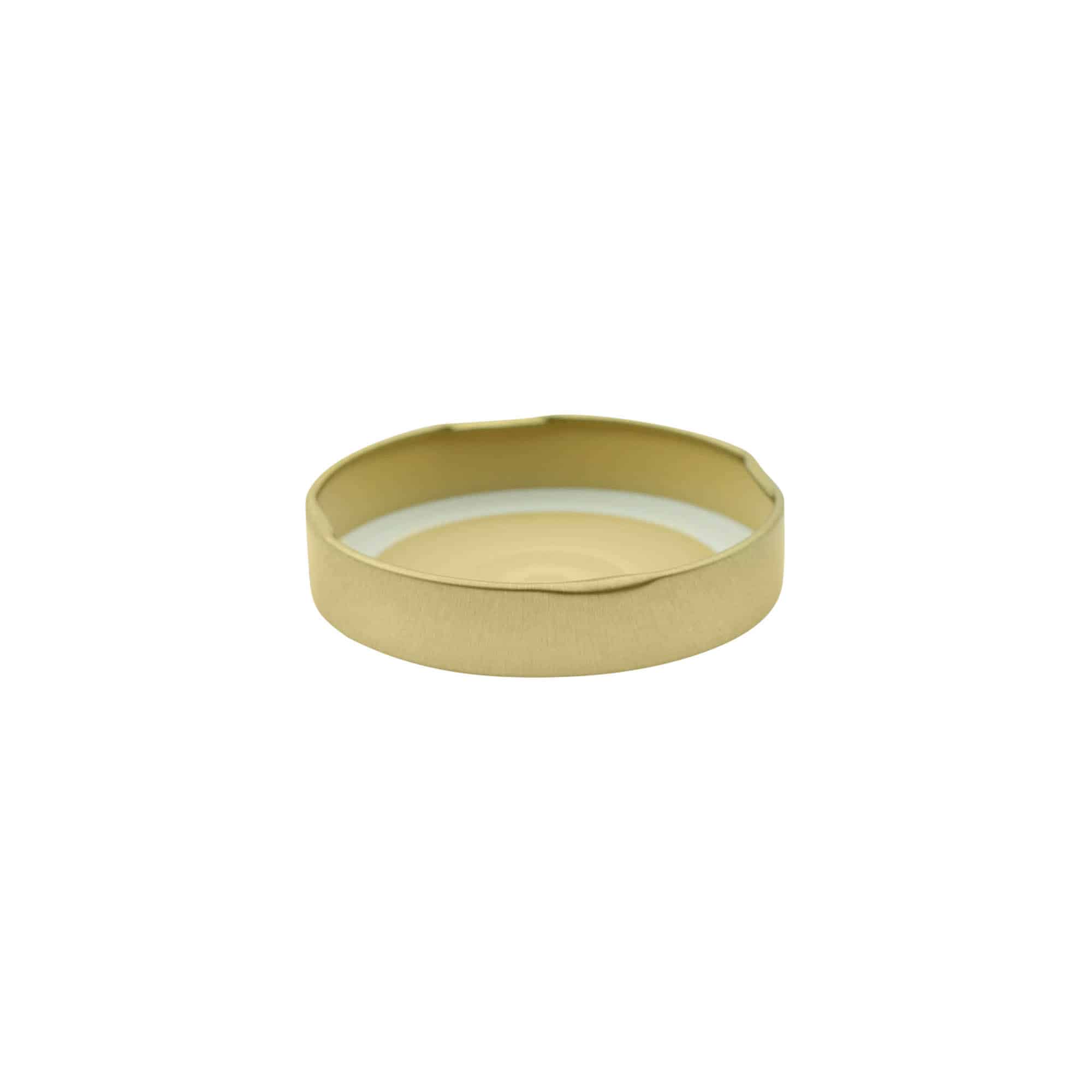 Tapa Deep-Twist-Off, hojalata, dorado, para boca: Deep-TO 66