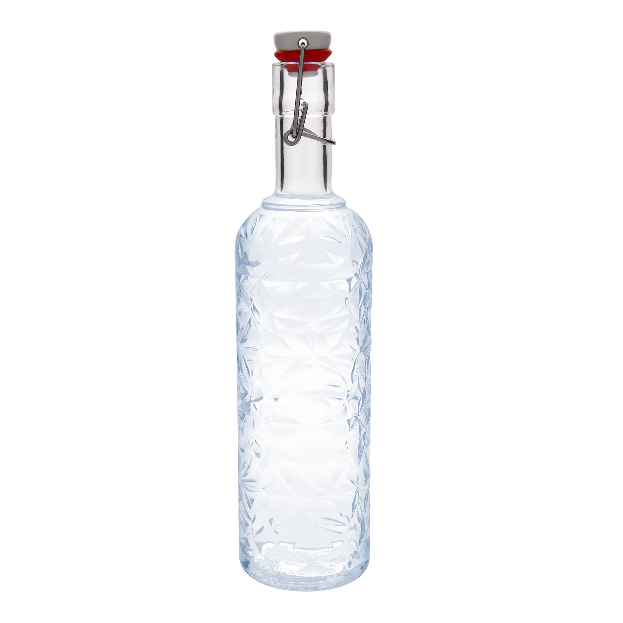Botella de vidrio 'Oriente' de 1.000 ml, boca: cierre de palanca Botella de vidrio 'Oriente' de 1.000 ml, boca: cierre de palanca