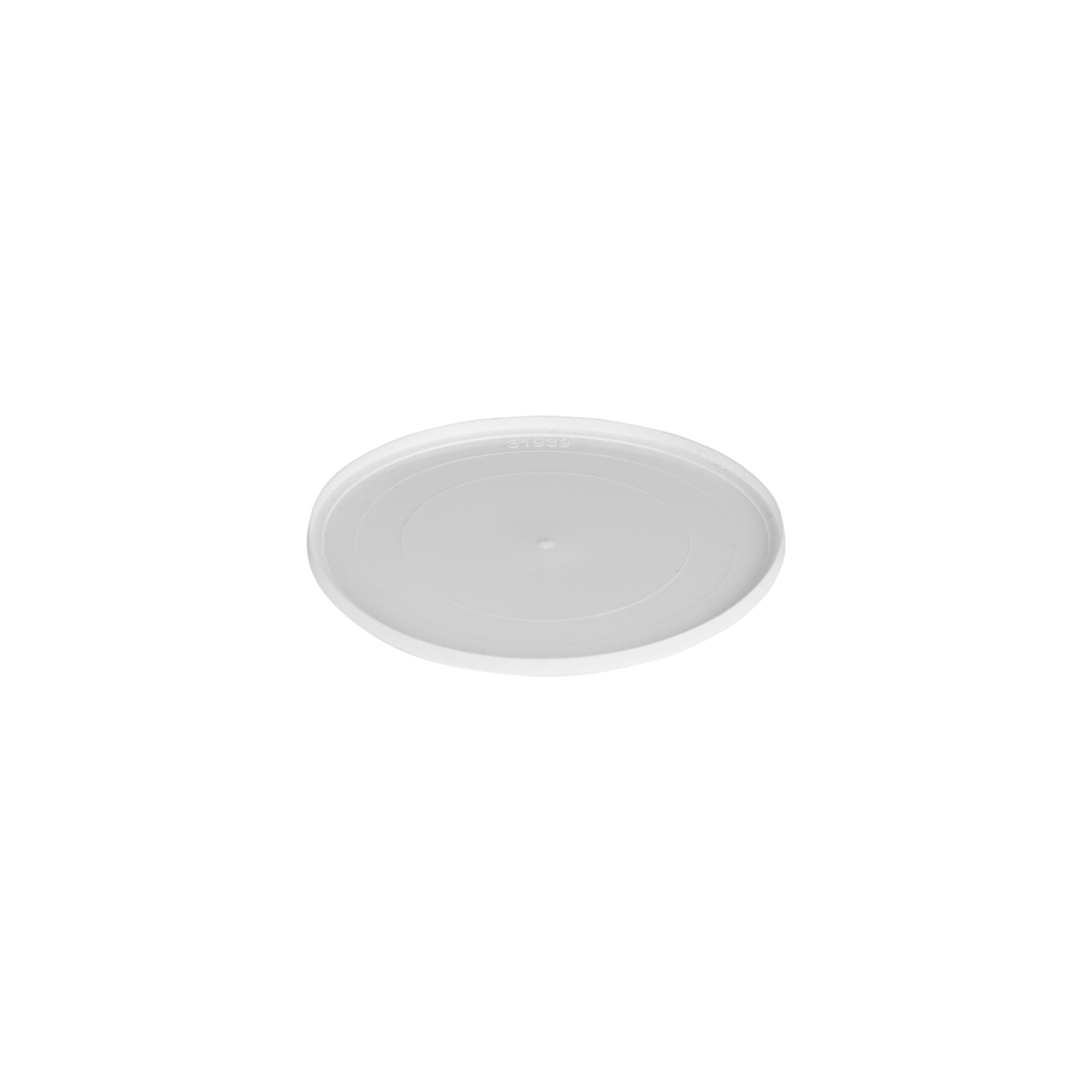 Disco de cubierta para 150 ml 'Bianca', plástico PP, blanco
