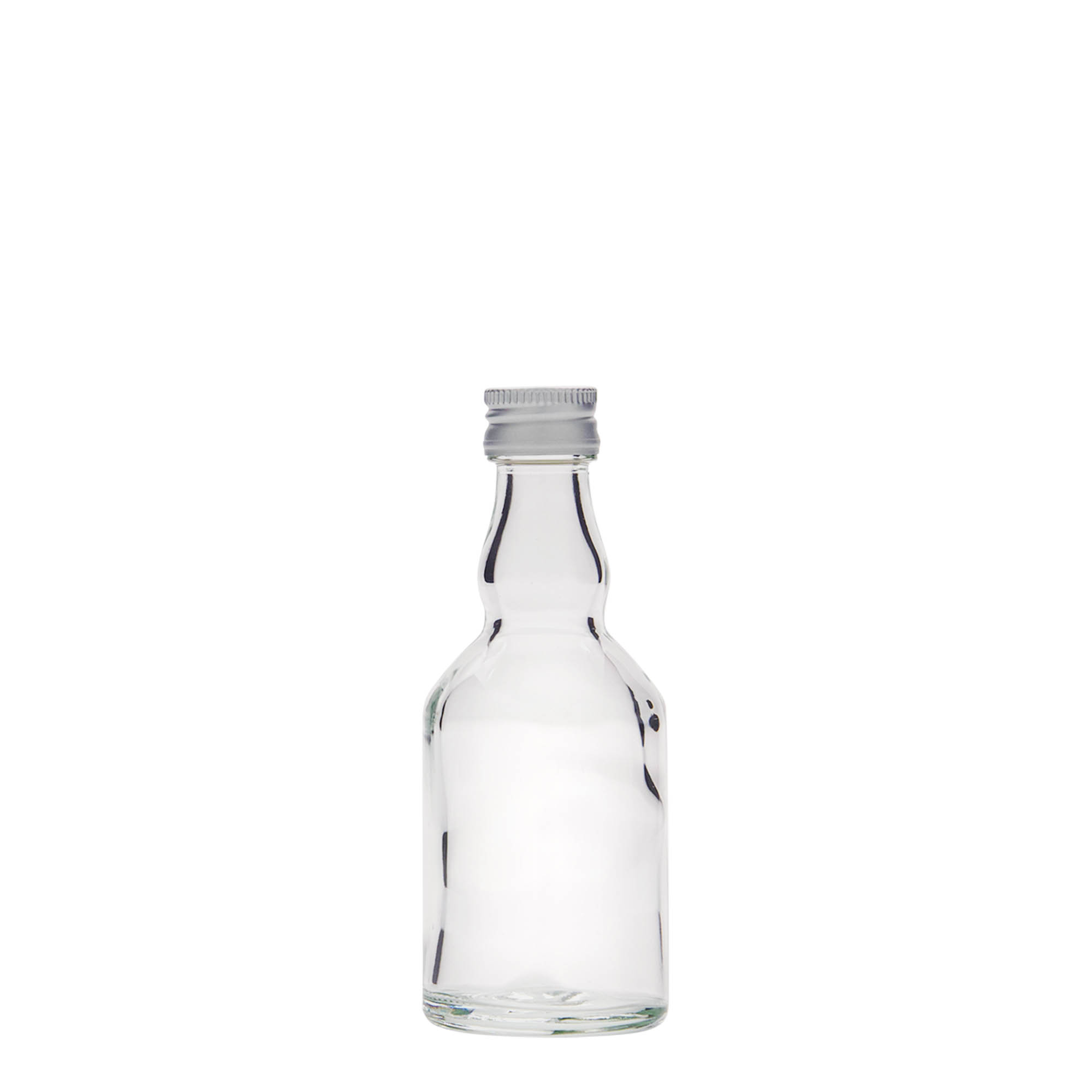 Botella de vidrio de 50 ml 'Georgio', boca: PP 18
