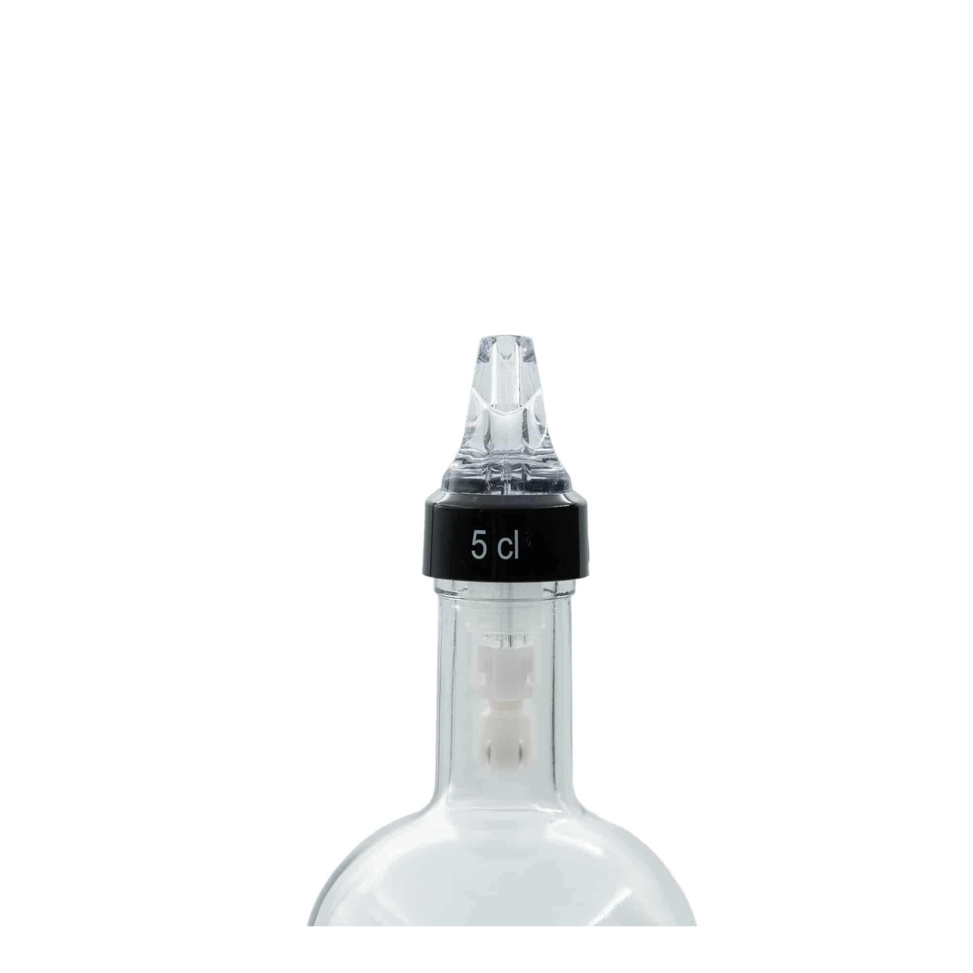 Vertedor dosificador 'Auto Pour' de 5 cl, plástico de PE, transparente