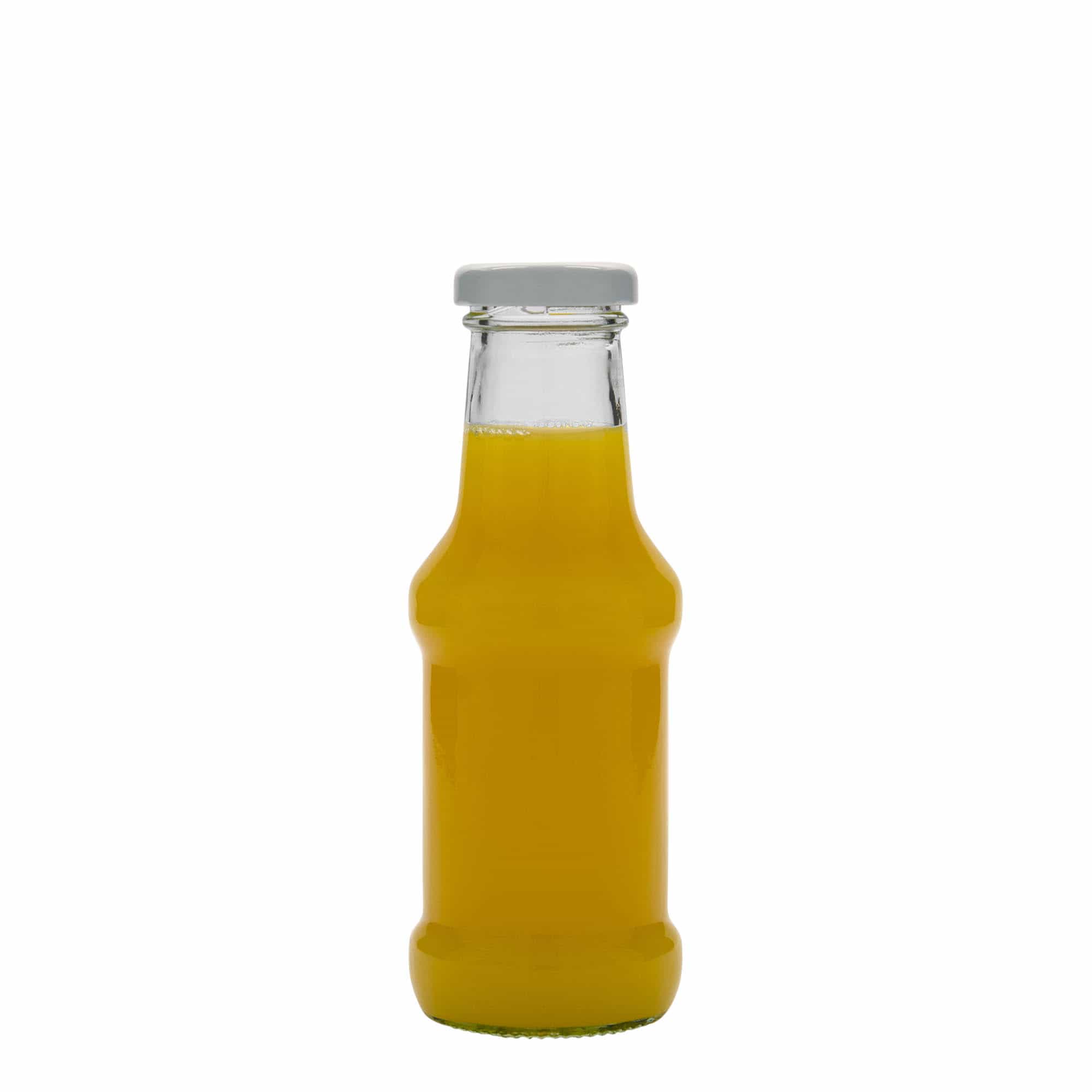 Botella para salsa de 250 ml, vidrio, boca: rosca (TO 38)