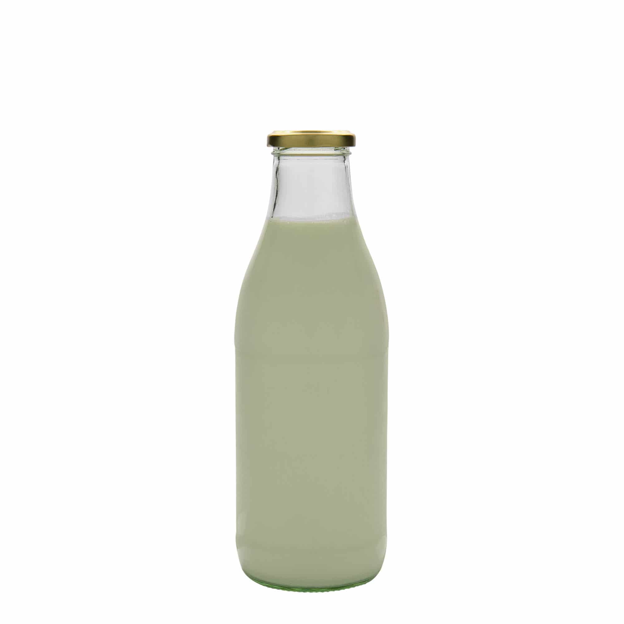 Botella de cuello ancho 'Lorenzo' de 1000 ml, boca: Twist-Off (TO 48)