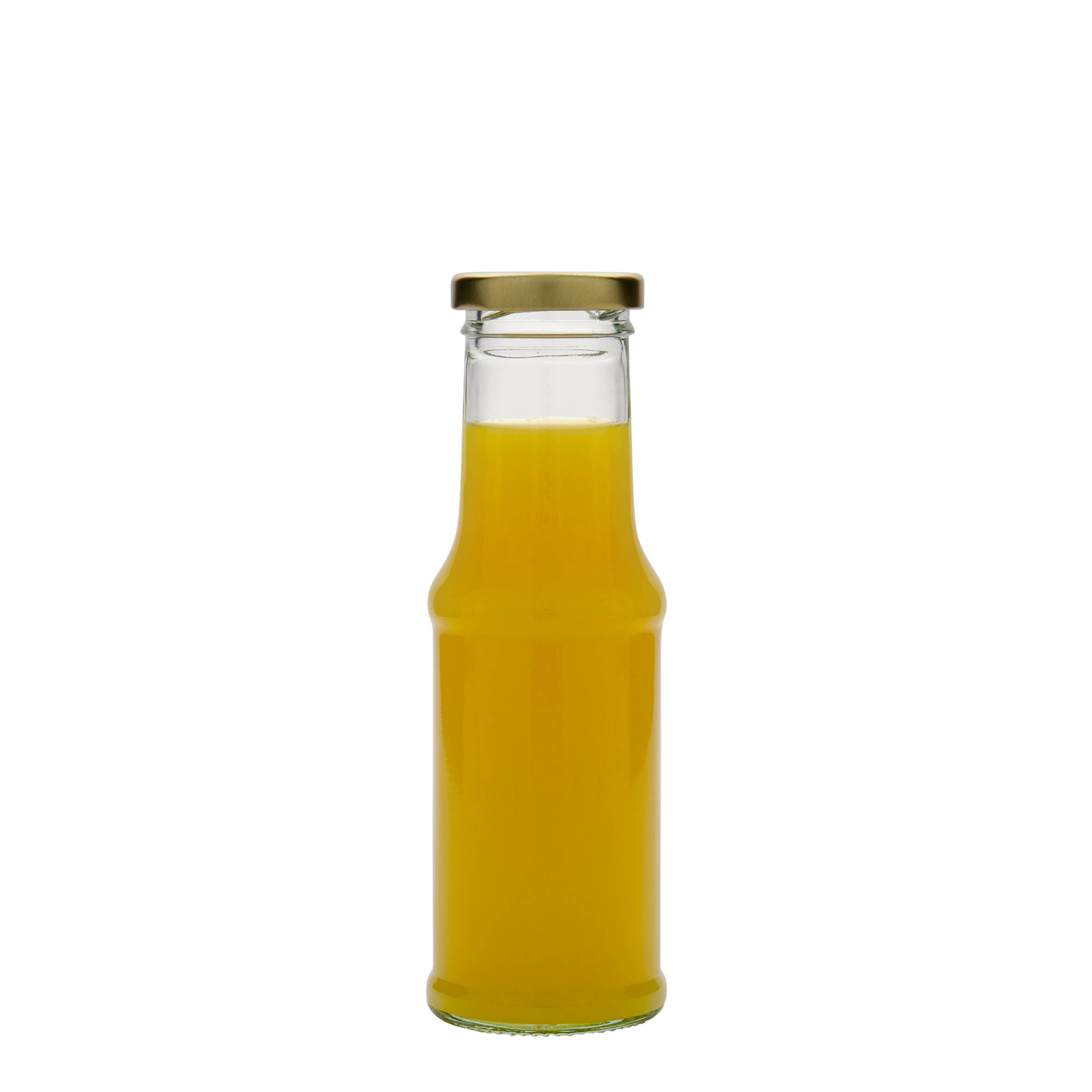 Botella para salsa de 200 ml, vidrio, boca: Twist-Off (TO 43) Botella para salsa de 200 ml, vidrio, boca: Twist-Off (TO 43)