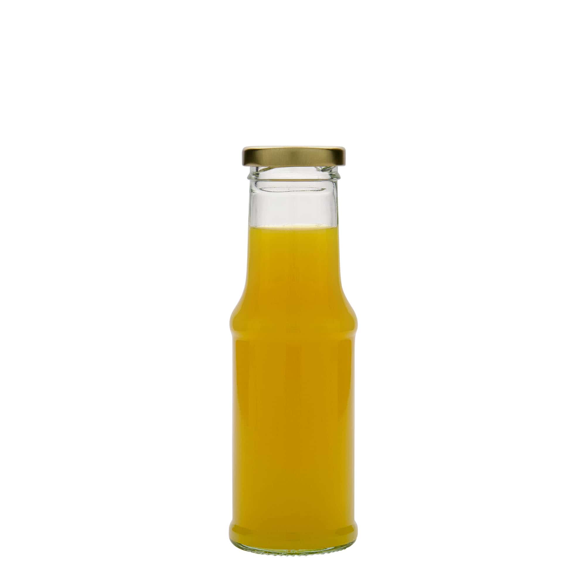 Botella para salsa de 200 ml, vidrio, boca: Twist-off (TO 43)