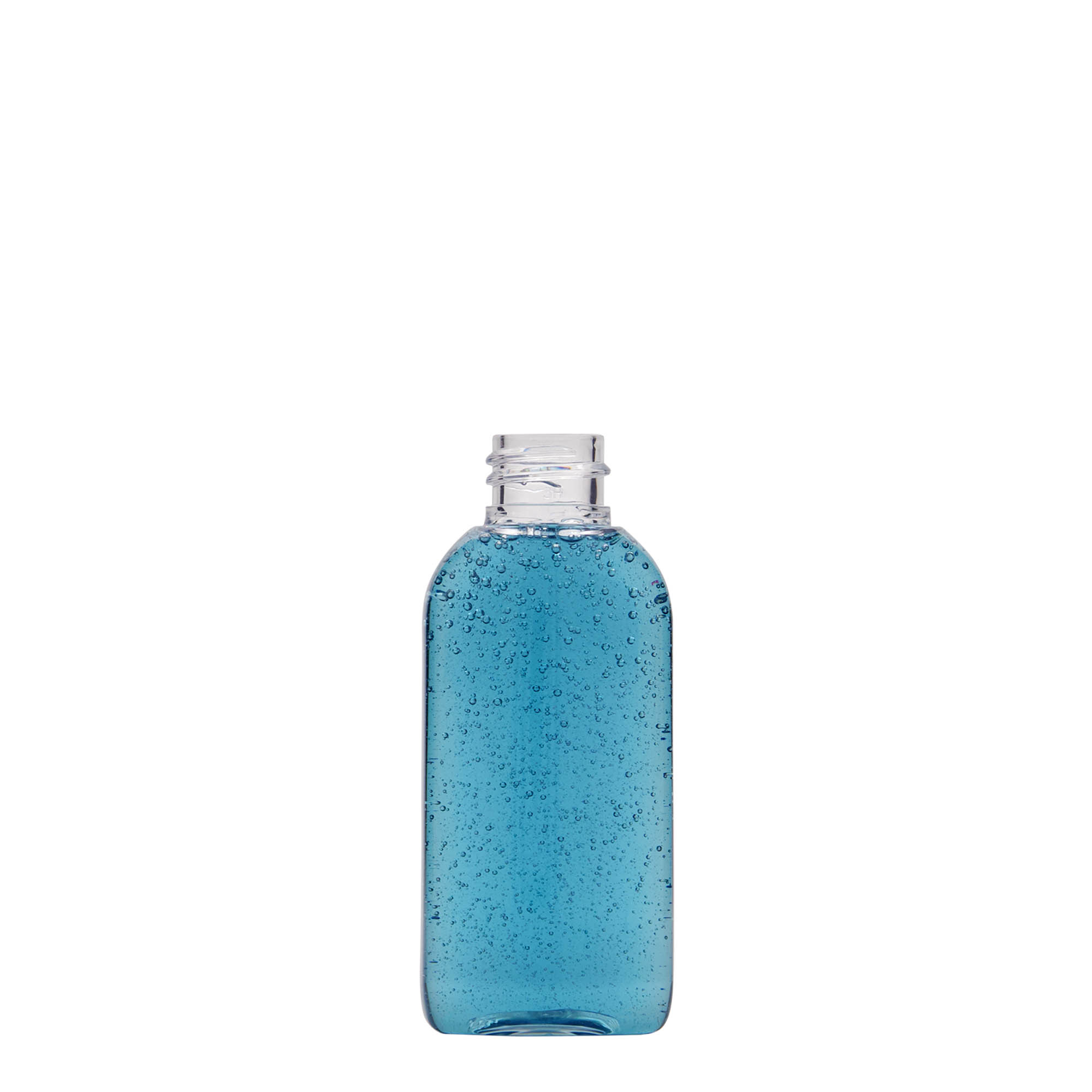 Botella PET de 50 ml 'Iris', ovalada, plástico, boca: 20/410