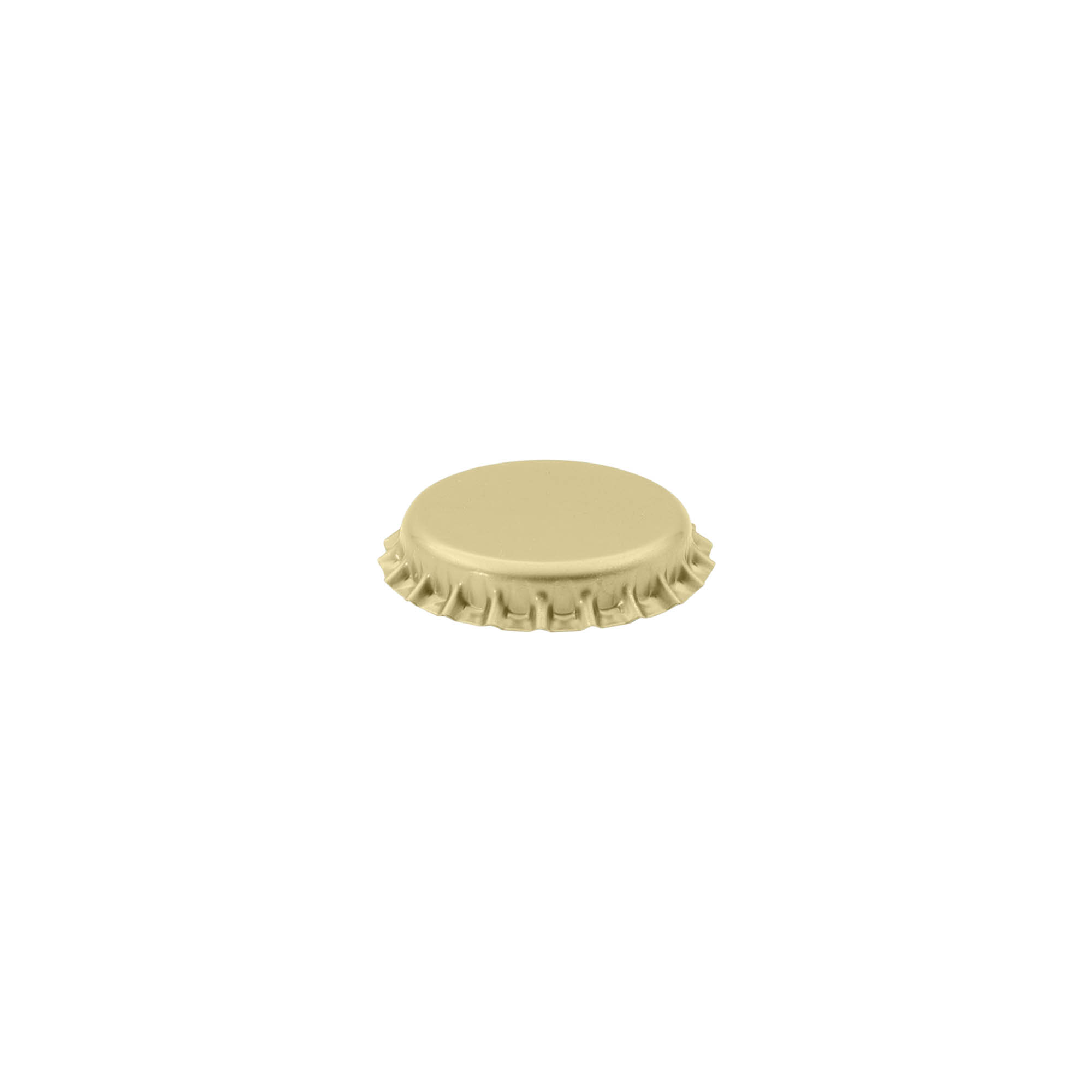 Tapones corona 26 mm, metal, dorado