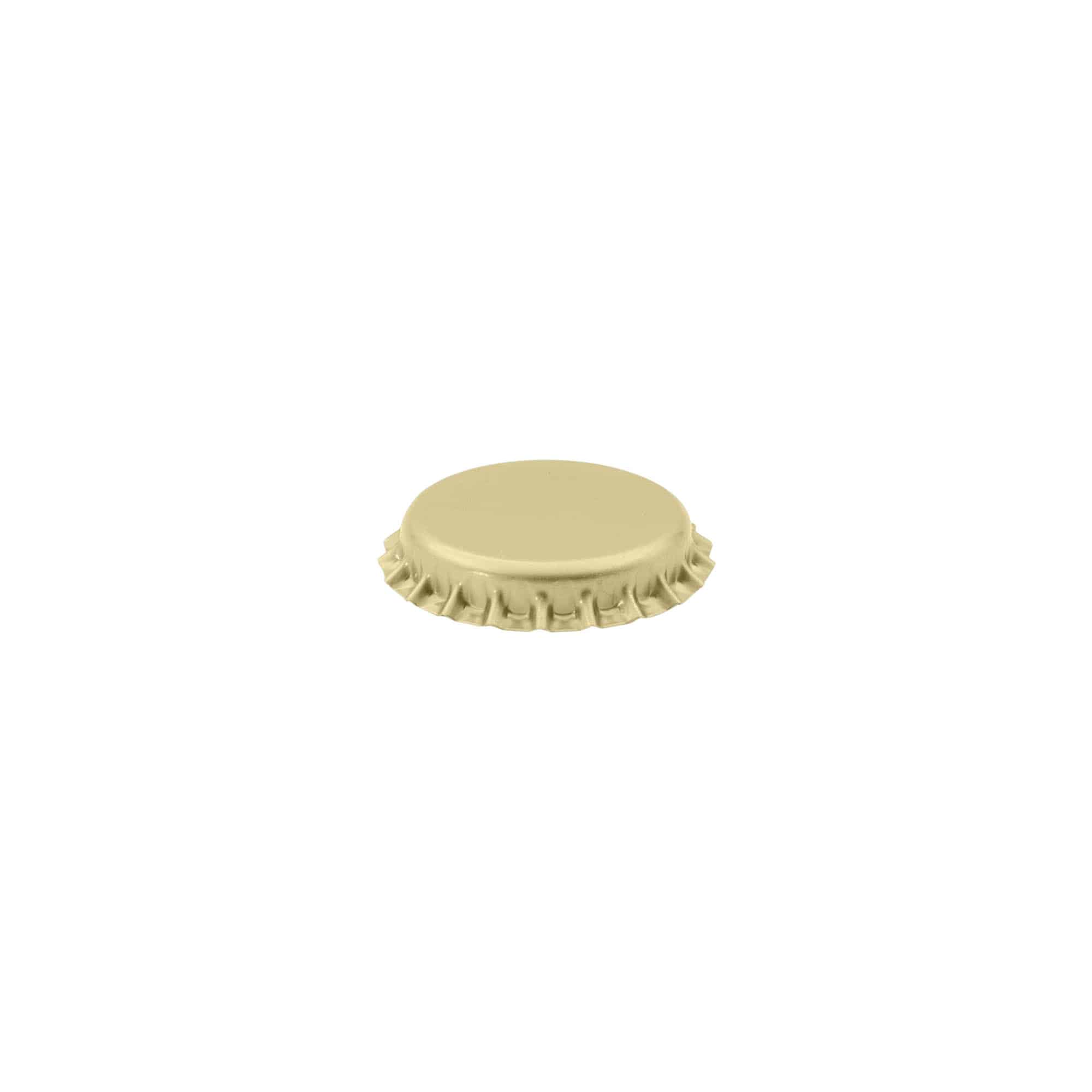 Tapones corona 26 mm, metal, dorado