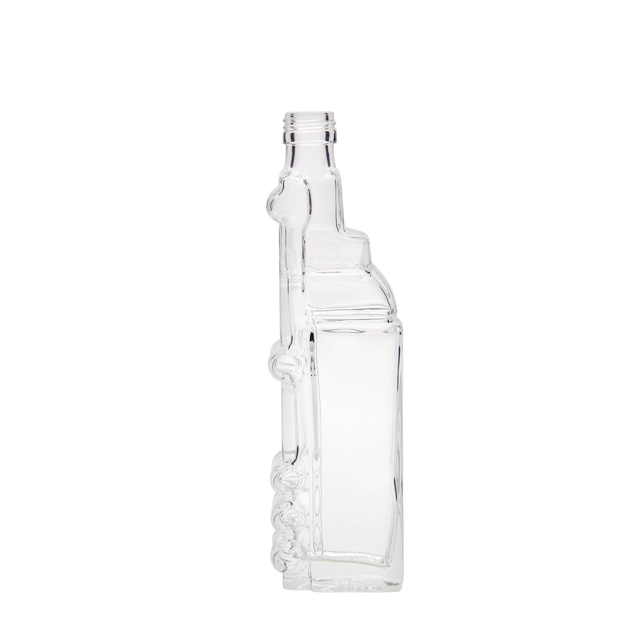 Botella de vidrio de 200 ml 'Truck', boca: PP 25 Botella de vidrio de 200 ml 'Truck', boca: PP 25