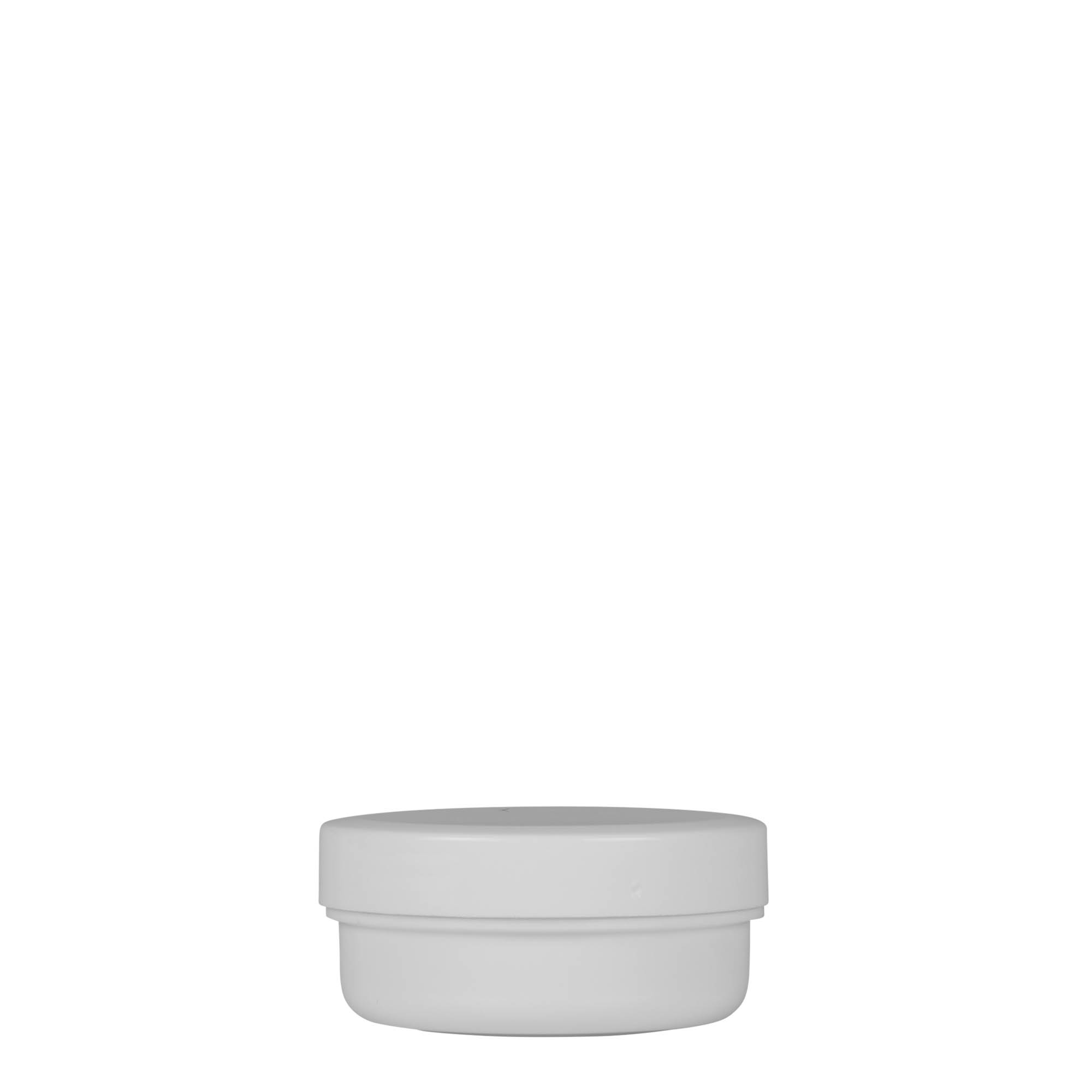 12 ml bote de plástico «White Line», PP, blanco, boca: cierre de rosca