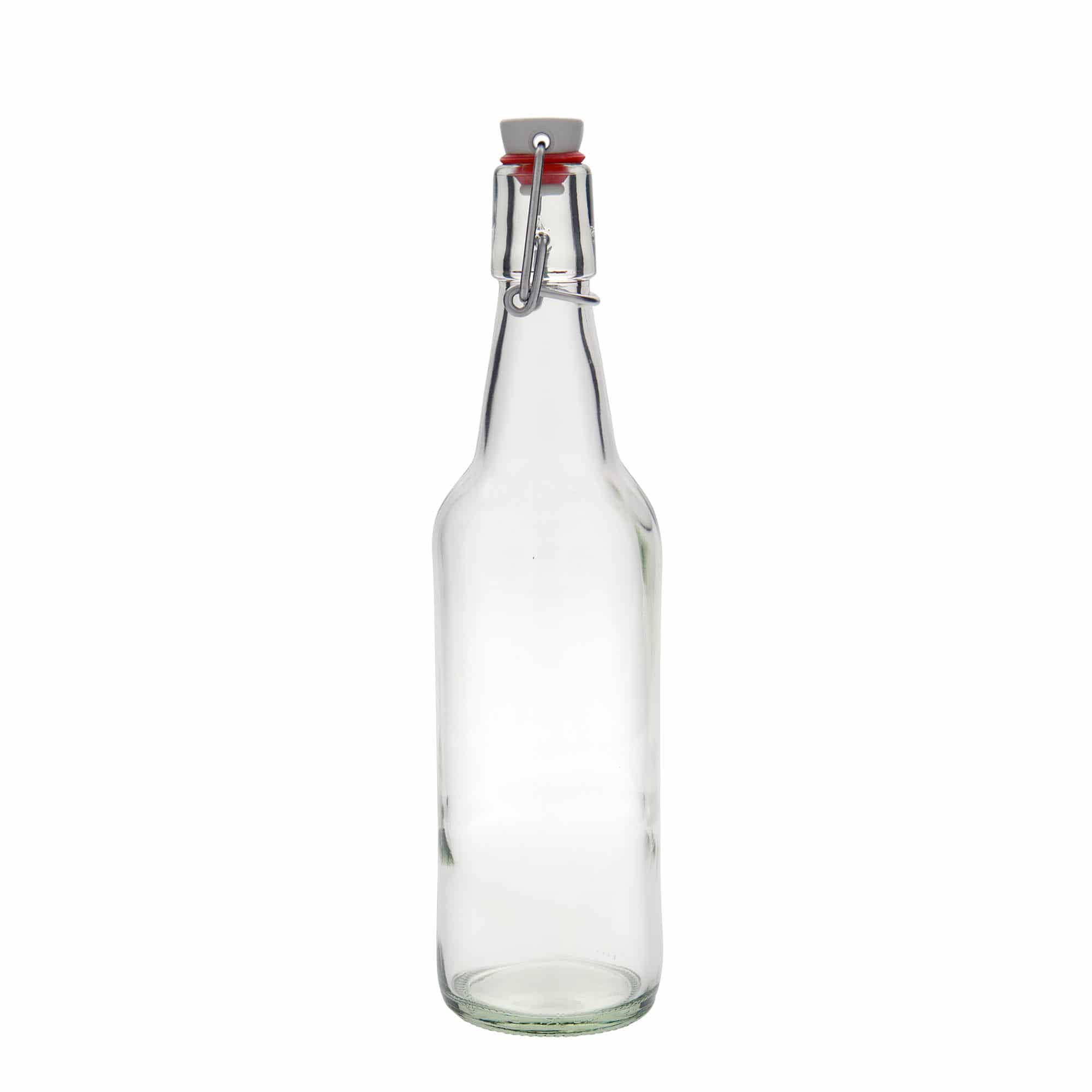 Botella de cerveza de 500 ml, vidrio, boca: tapón mecánico