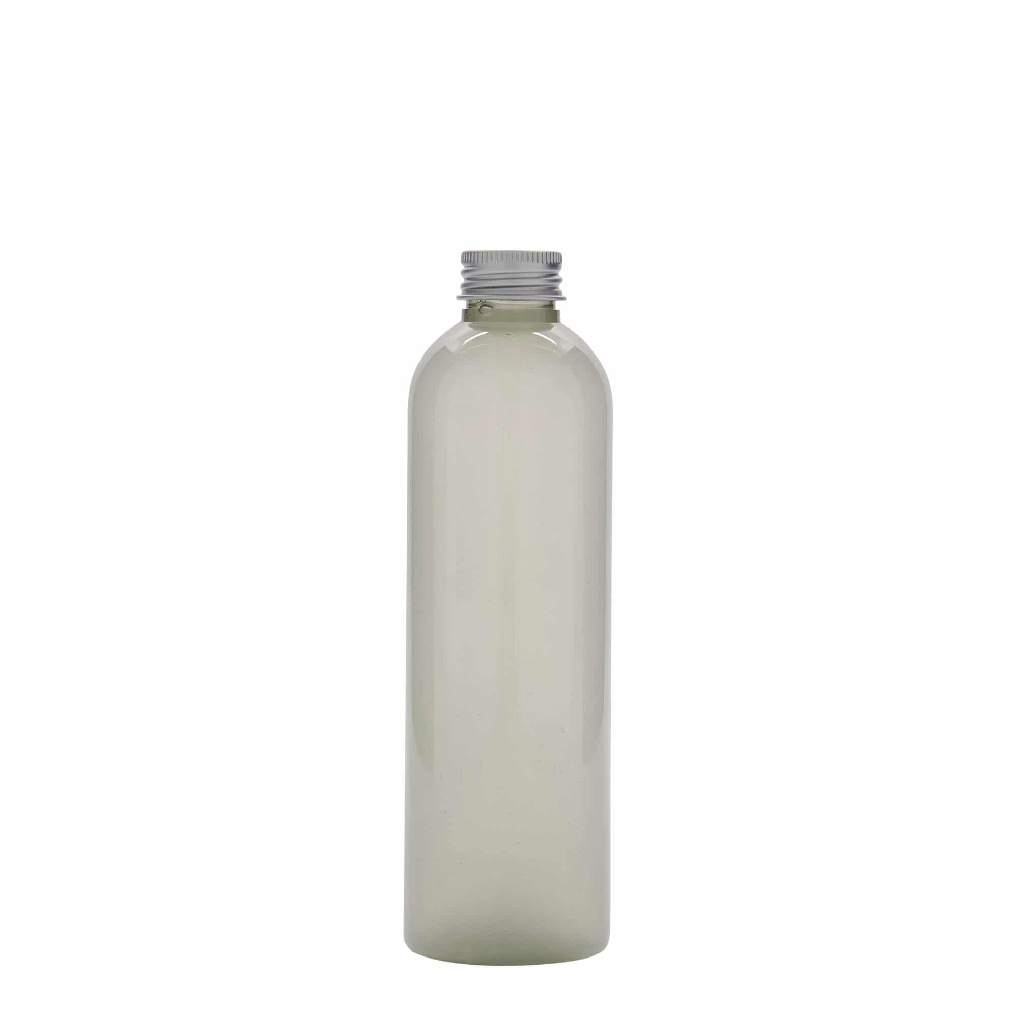 Botella de plástico reciclado 'Pegasus' de 250 ml, PCR, boca: GPI 20/410