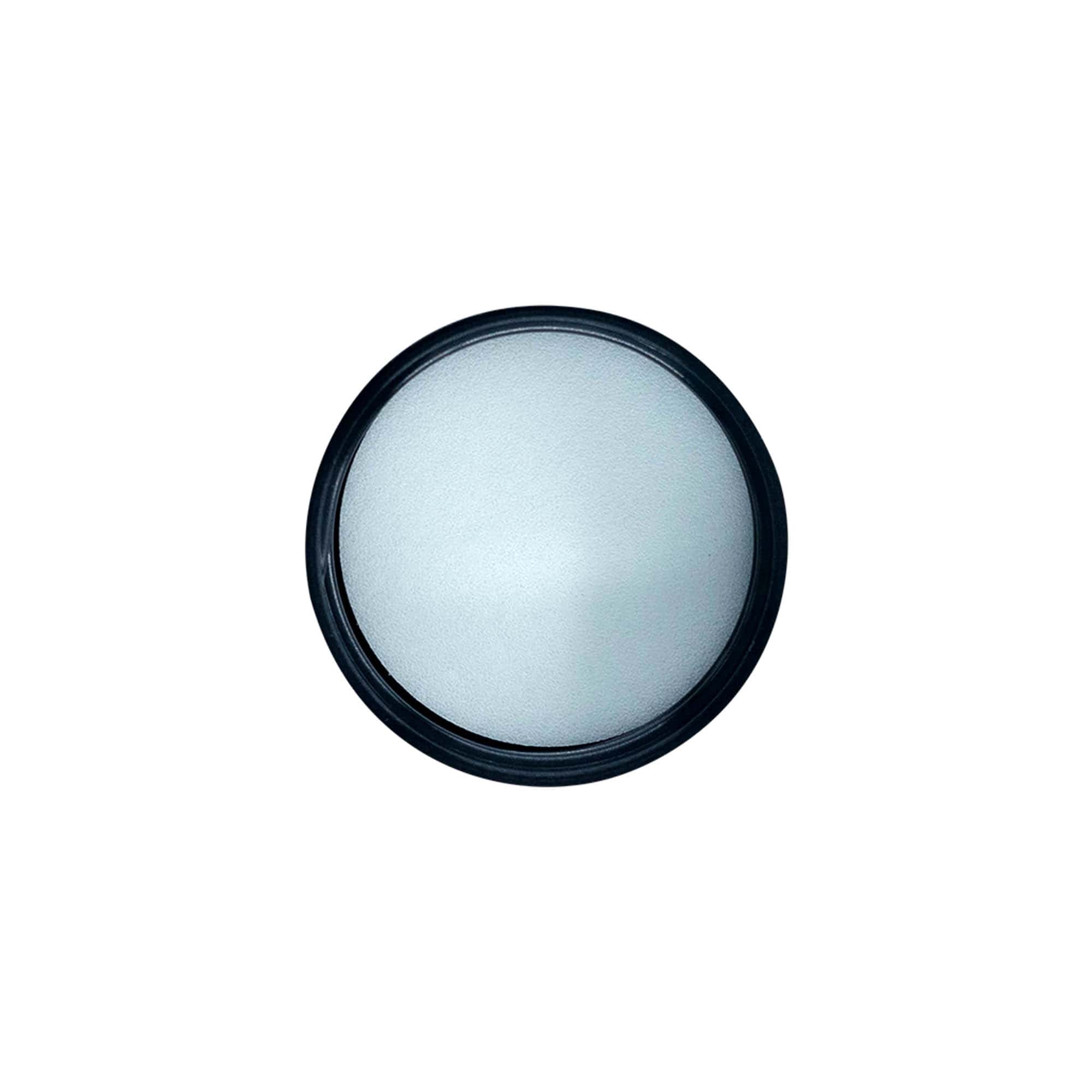 Tapa de rosca para 30 ml «Brown Line», plástico HPM, negro