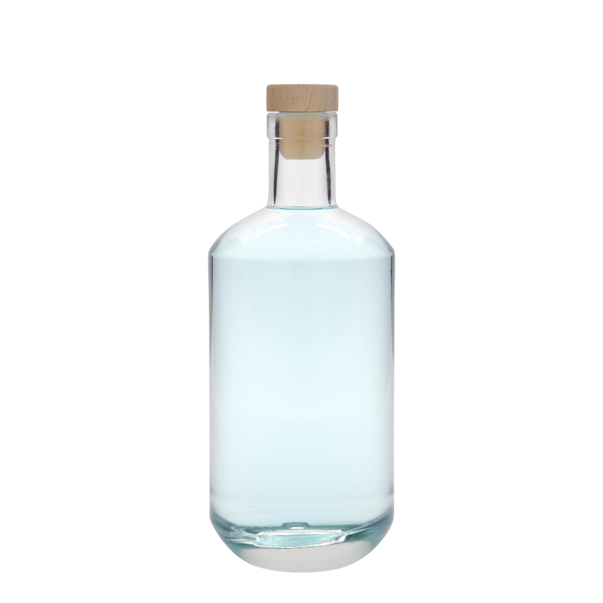 Botella de vidrio de 700 ml 'Vienna', boca: corcho