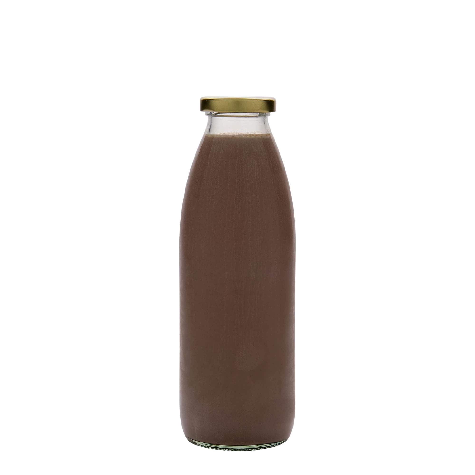 Botella de vidrio de 500 ml Vroni, boca: Twist-Off (TO 43)