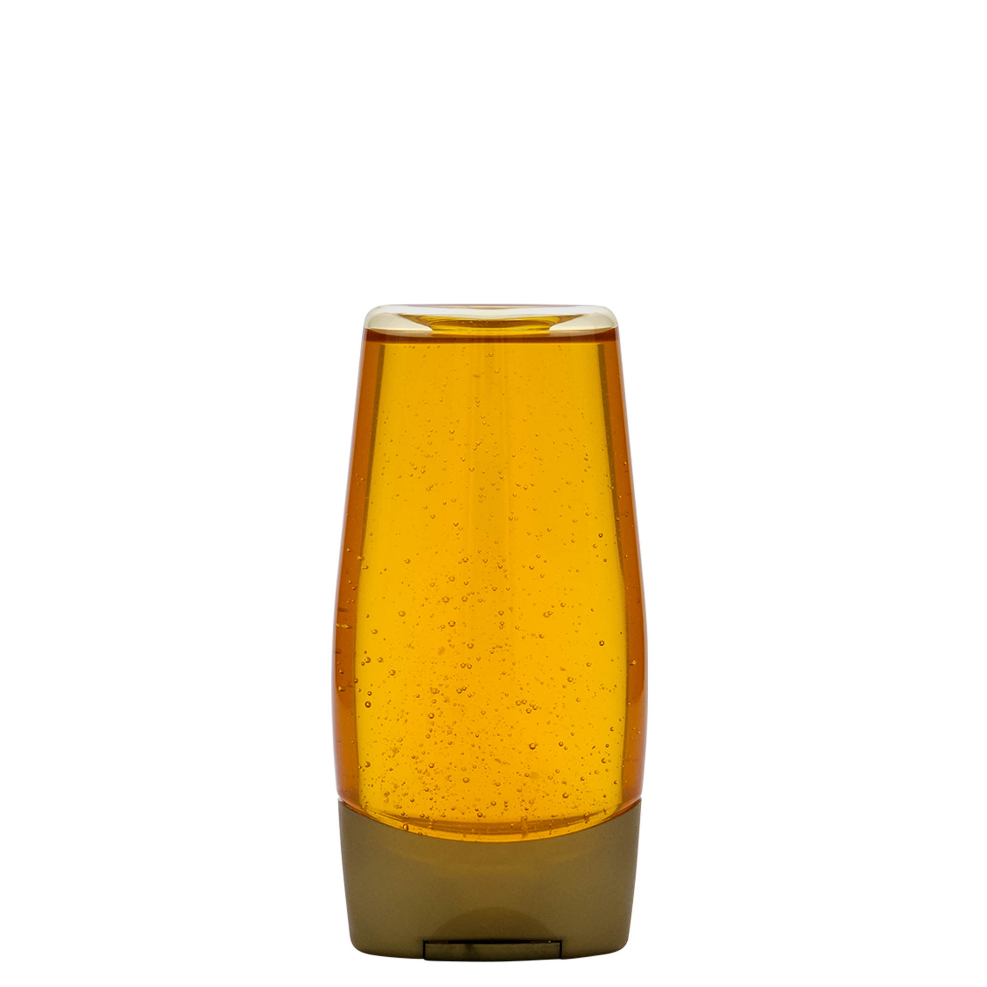 Botella de PET 'Squeeze' de 200 ml, ovalada, plástico