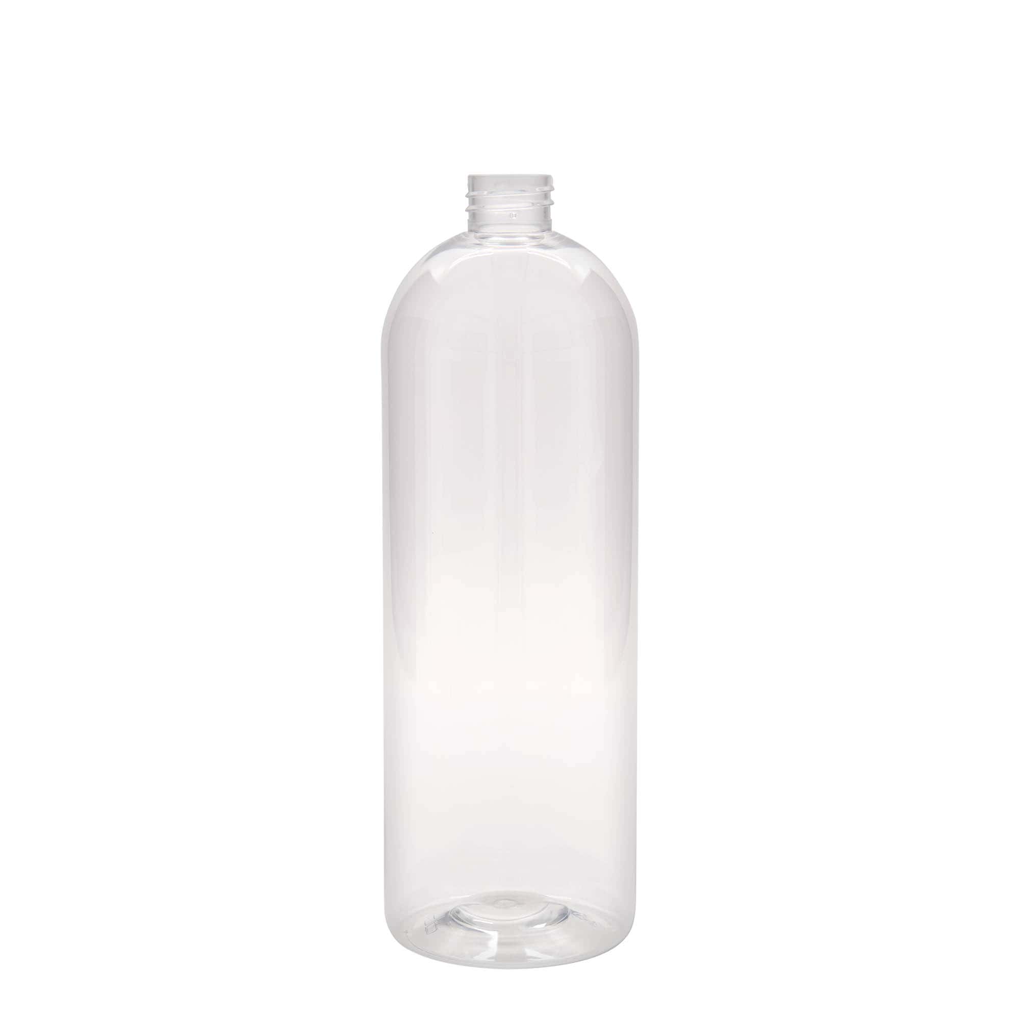 Botella PET de 1.000 ml 'Pegasus', plástico, boca: 28/410